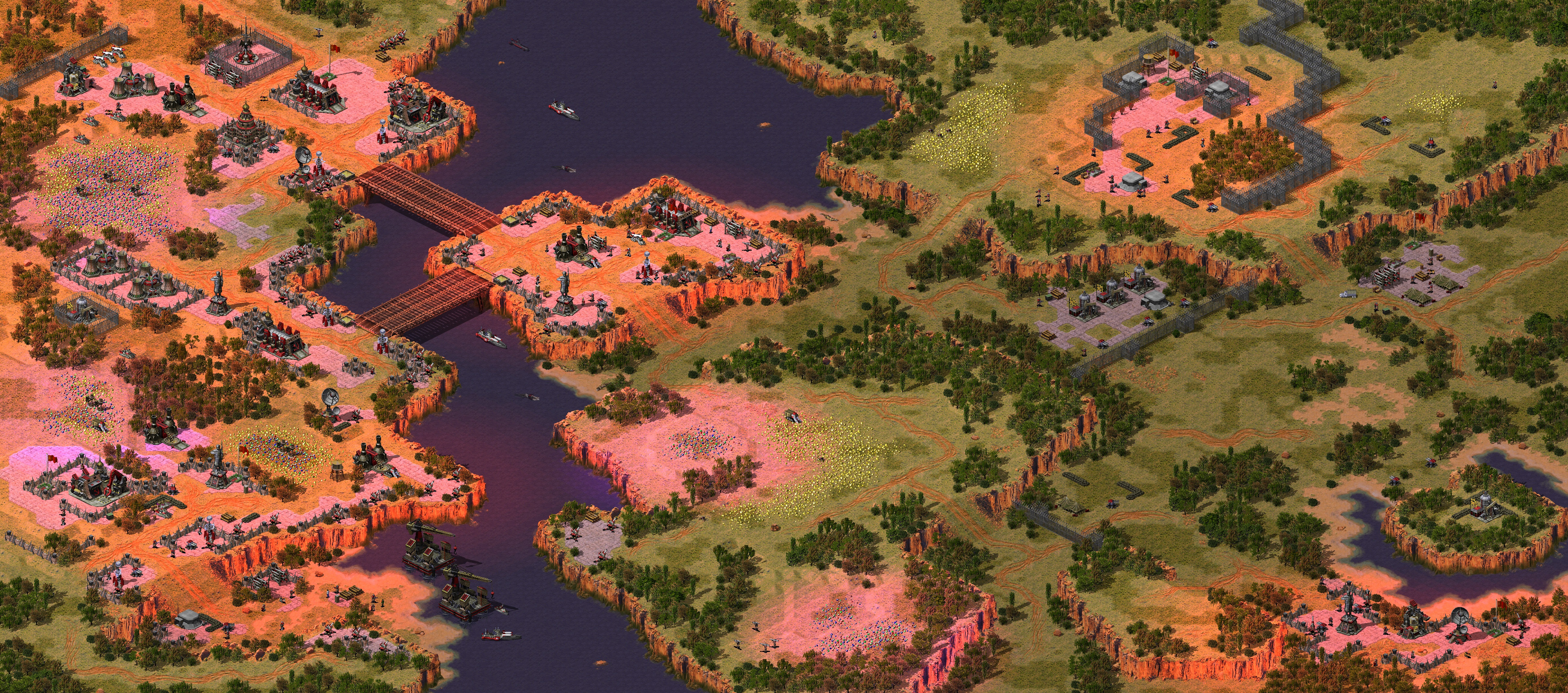 Rendered map: soviet stranglehold