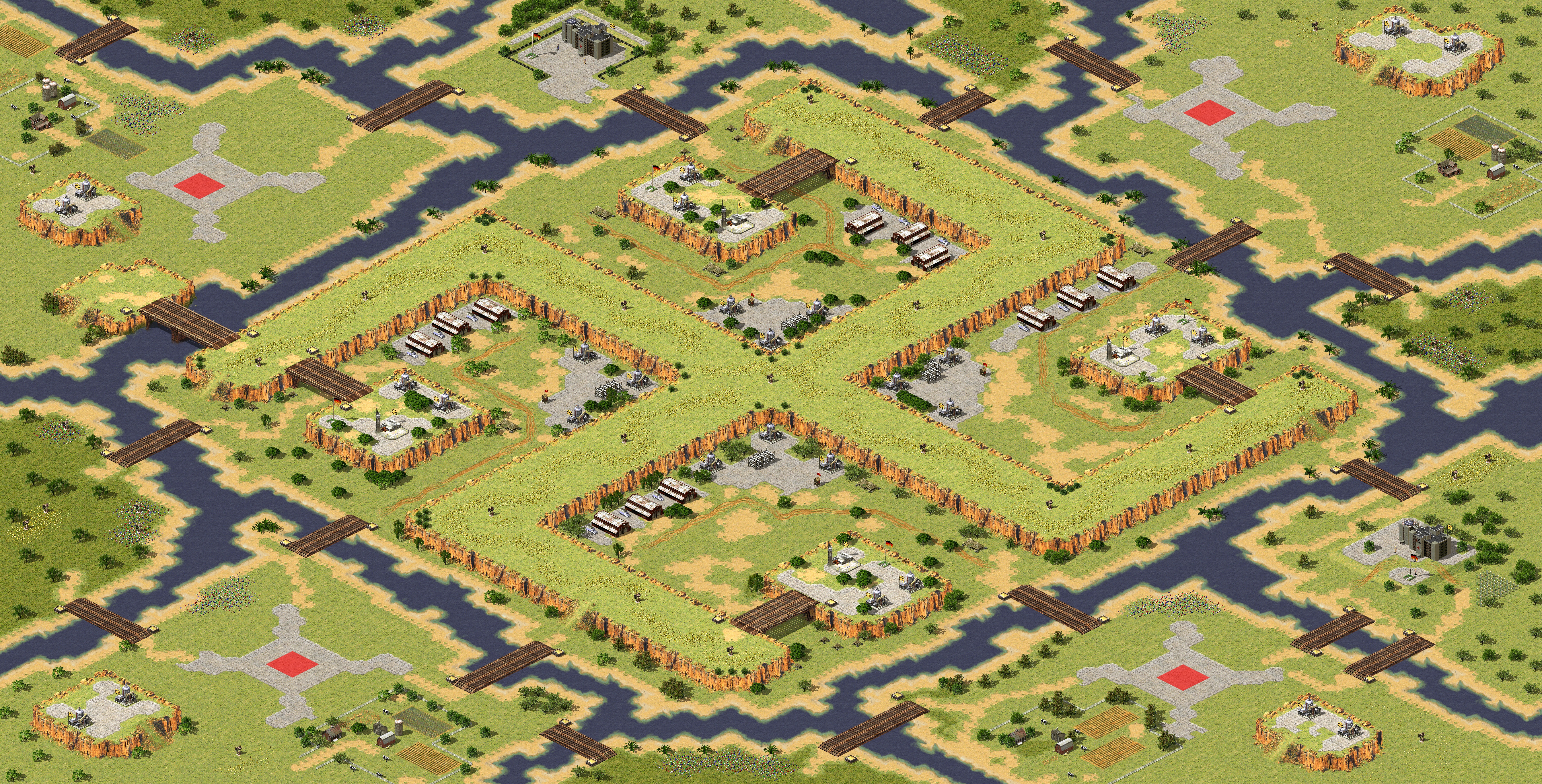 Rendered map: Nazi Gold