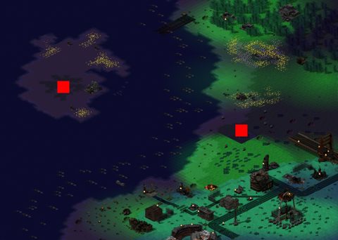 Rendered preview of Terrible Island 1v1