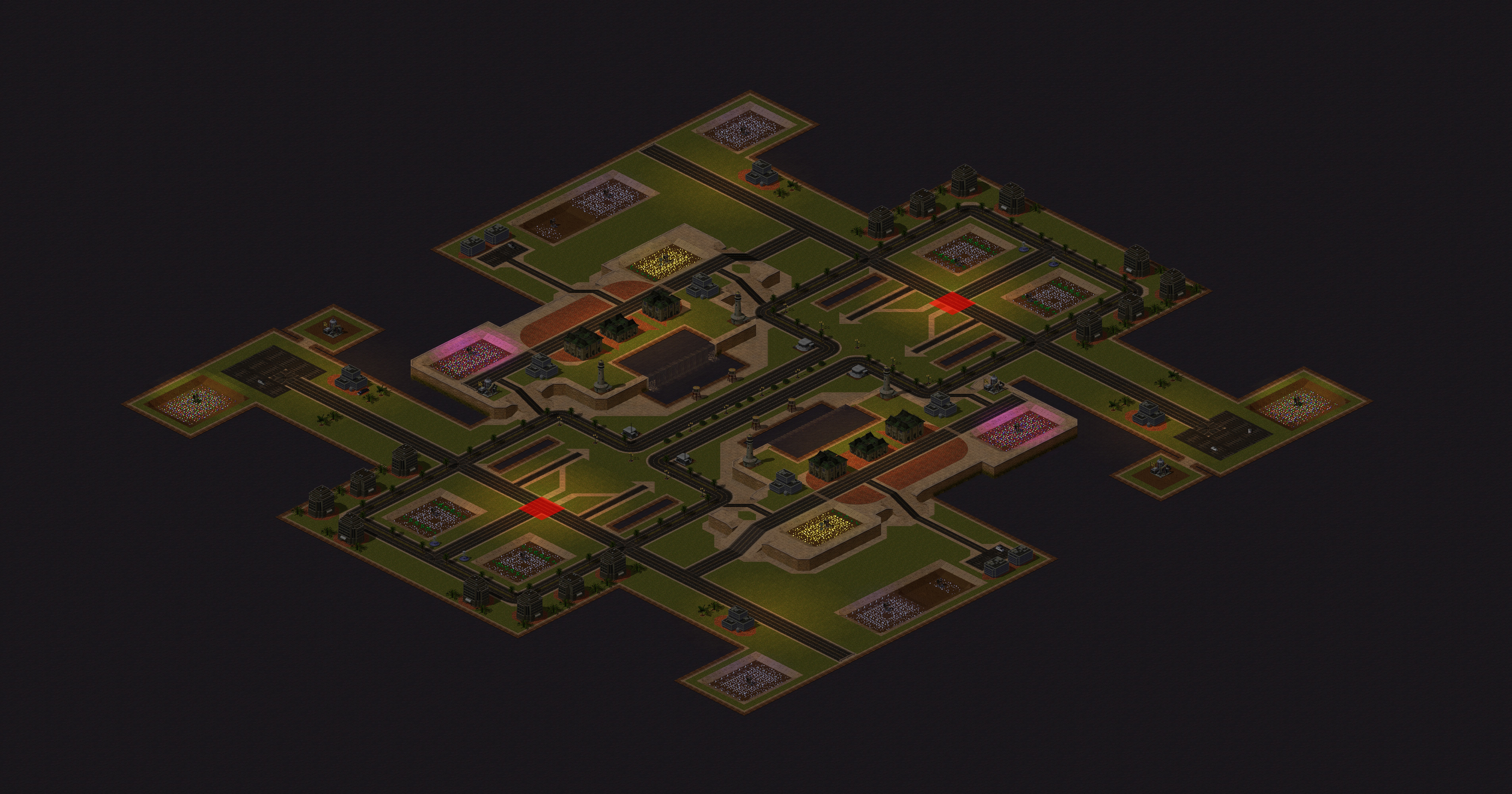 Rendered map: Arena of Pigs