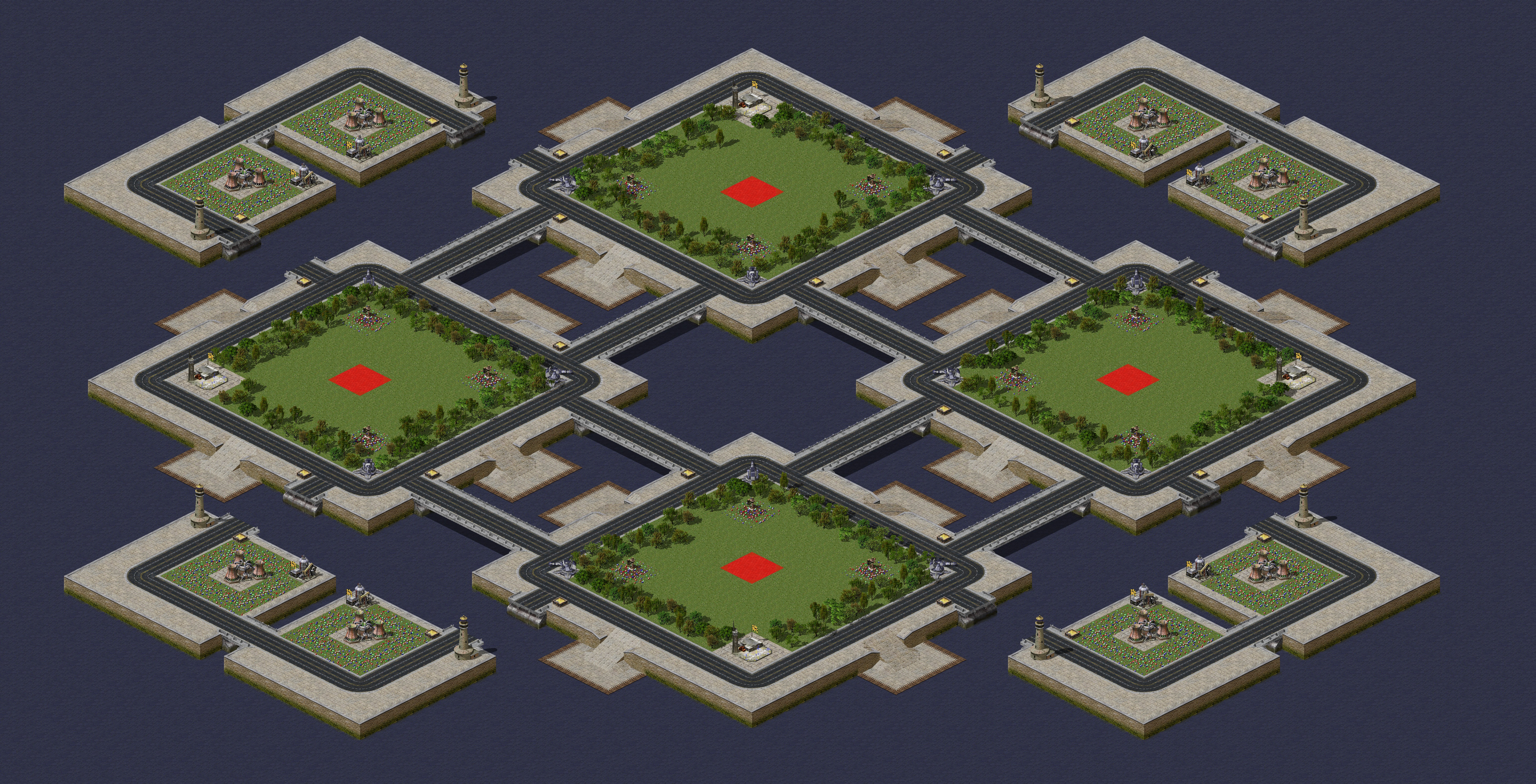 Rendered map: Battle
