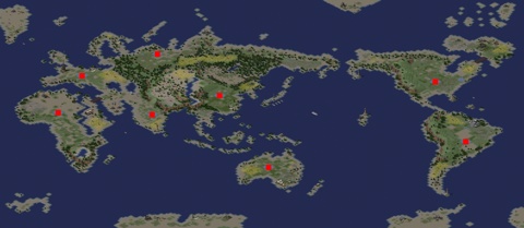 Rendered preview of World Map (Remastered)