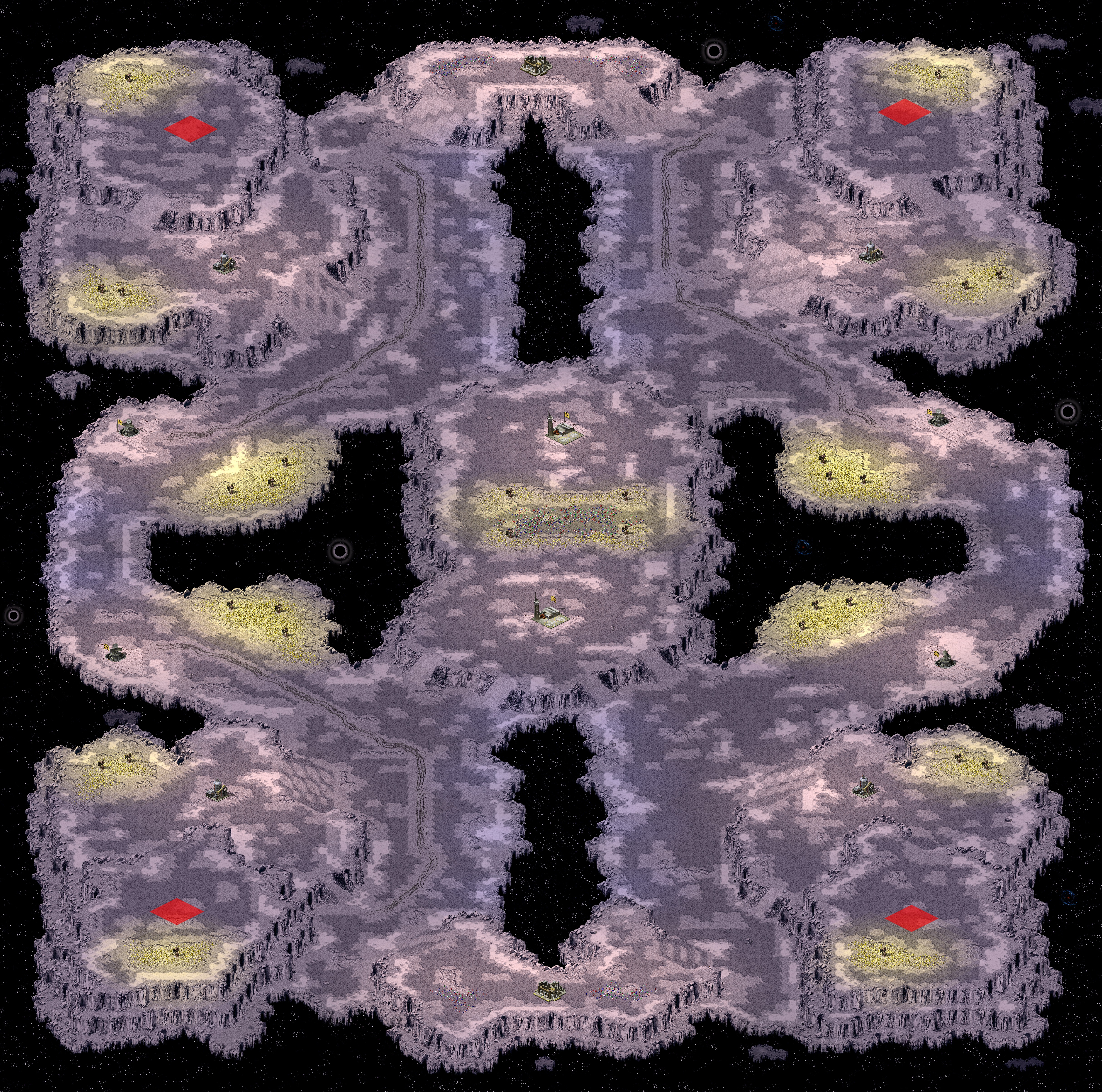Rendered map: Stardust