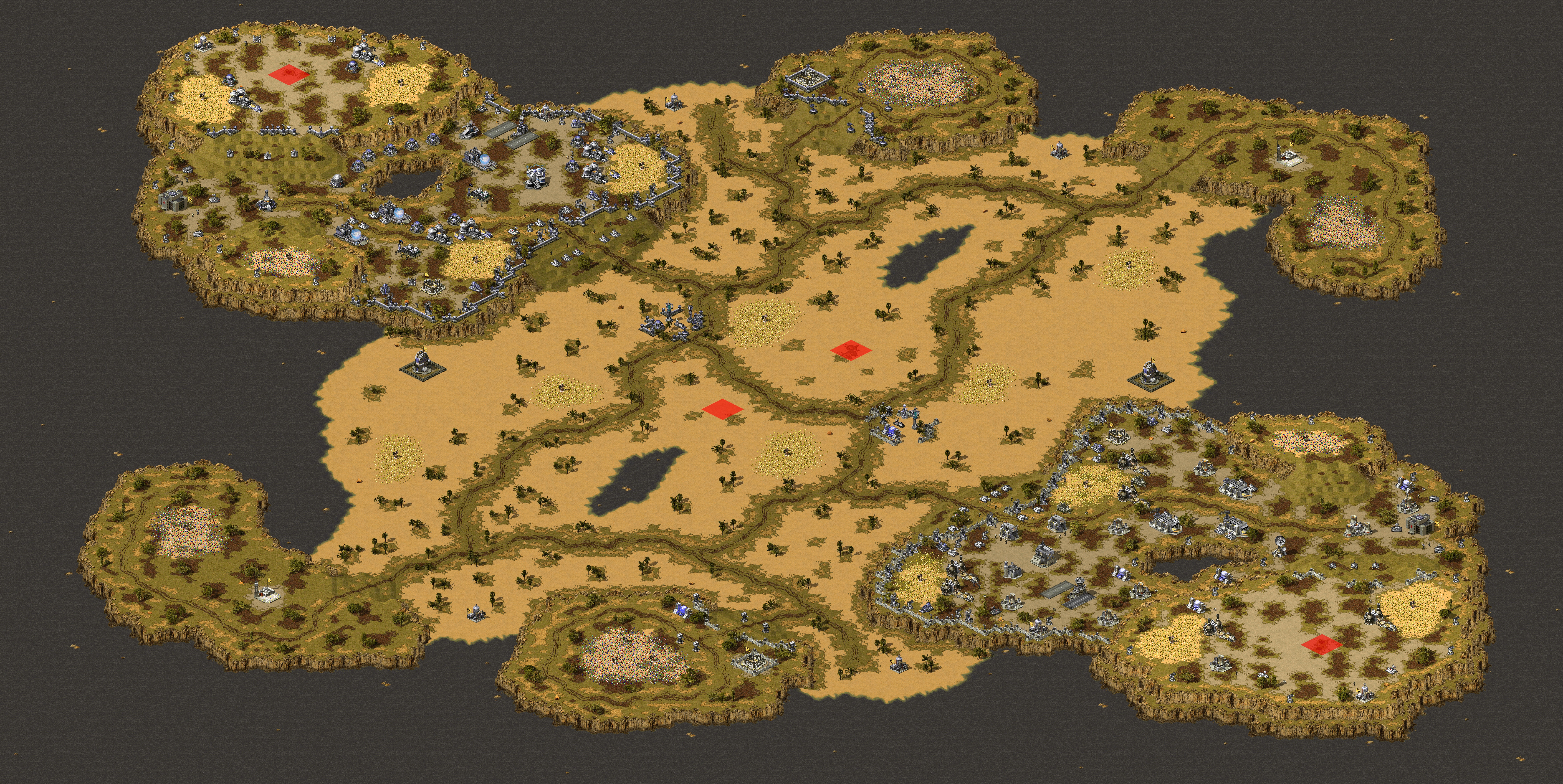 Rendered map: Haven Carnage (2-6)