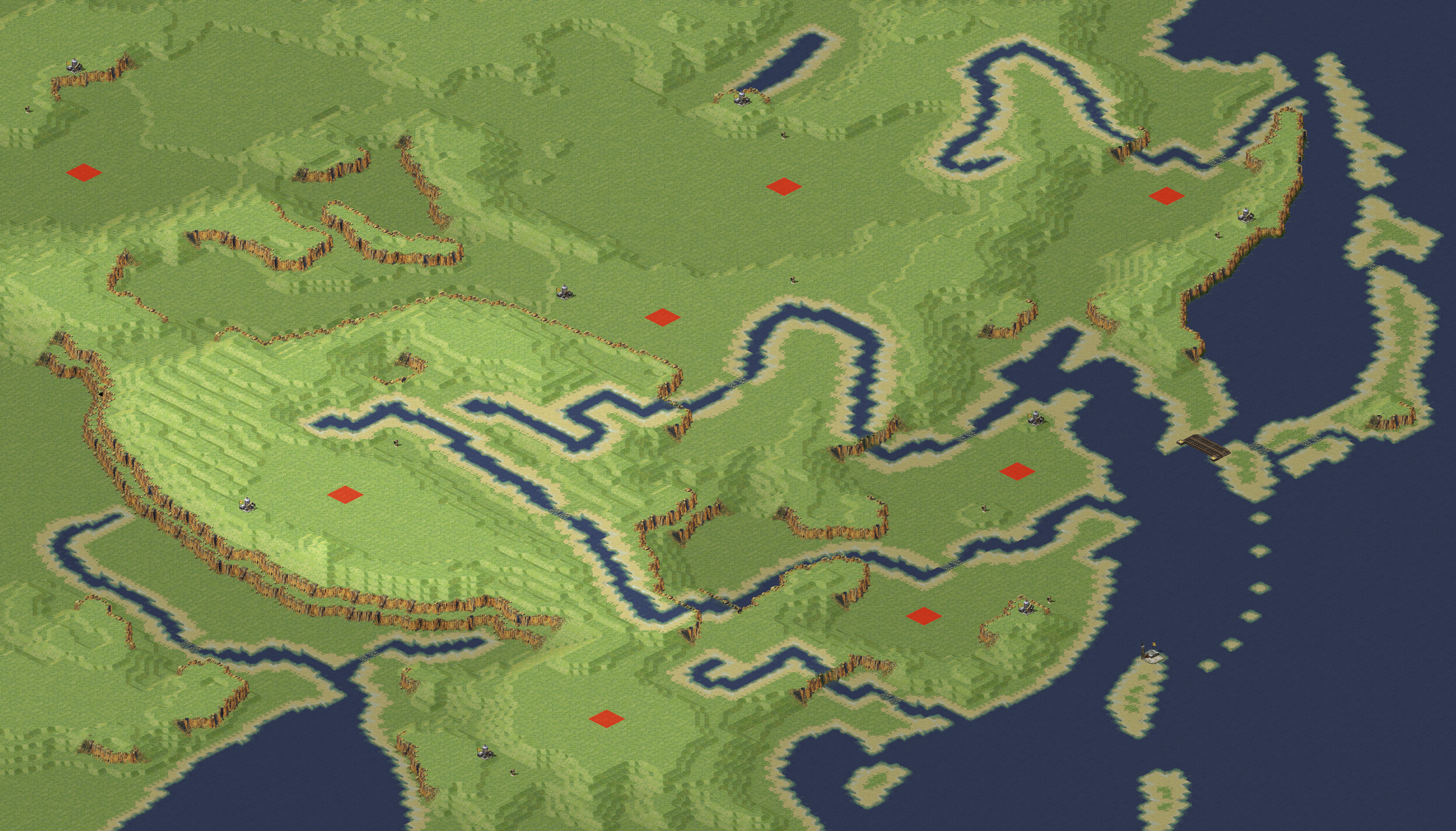 Rendered map: Poor Man's Fortune