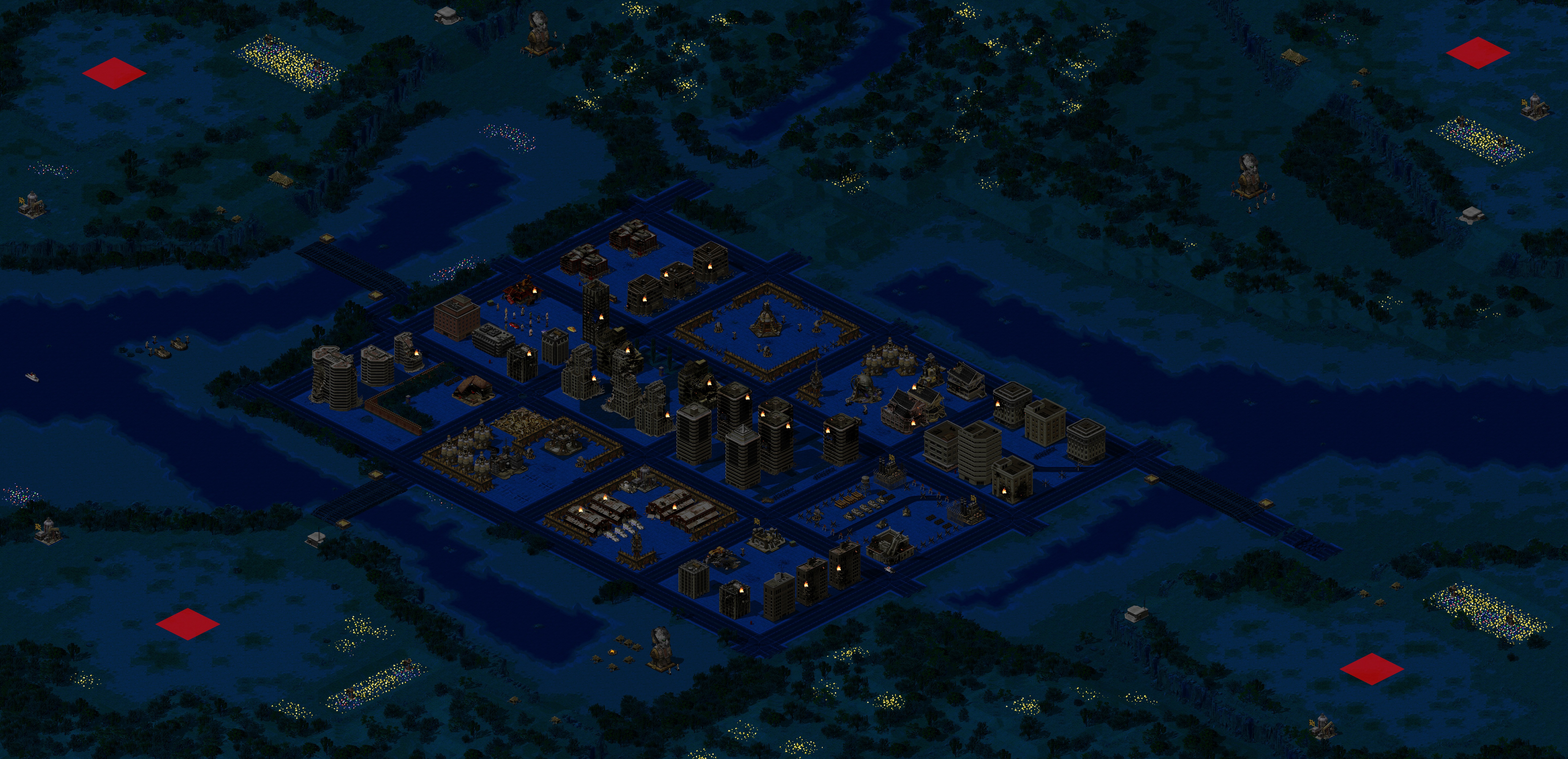 Rendered map: Weaker Minds