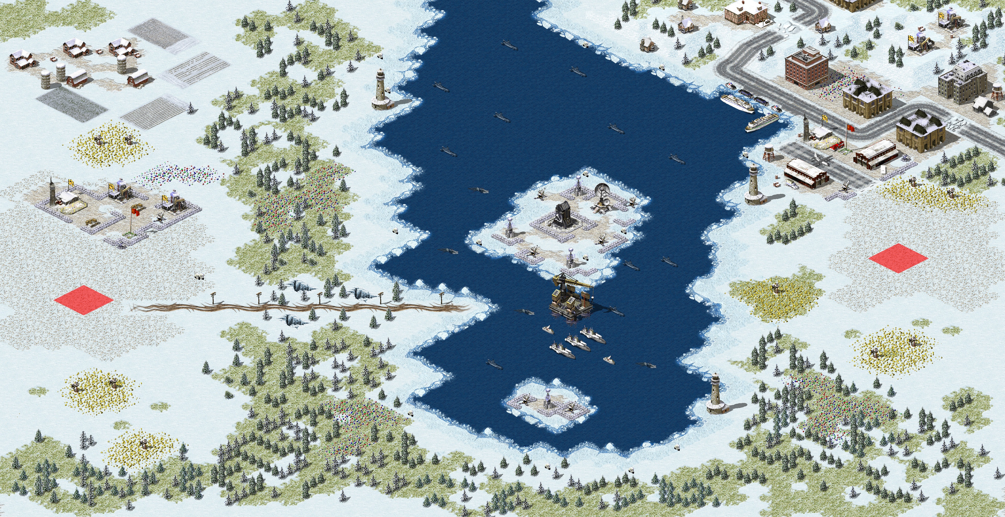 Rendered map: Cold Lake