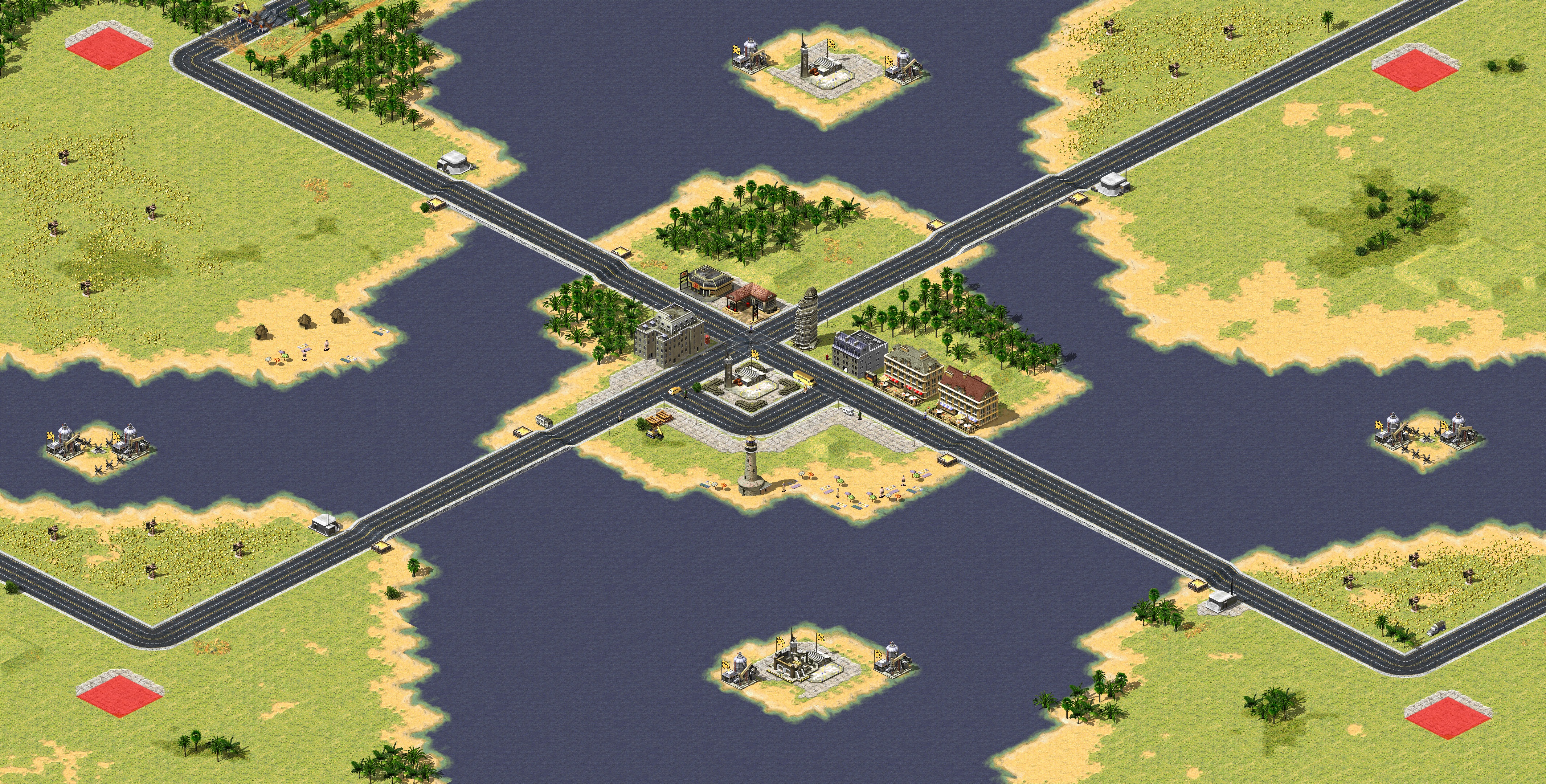 Rendered map: 中岛机场