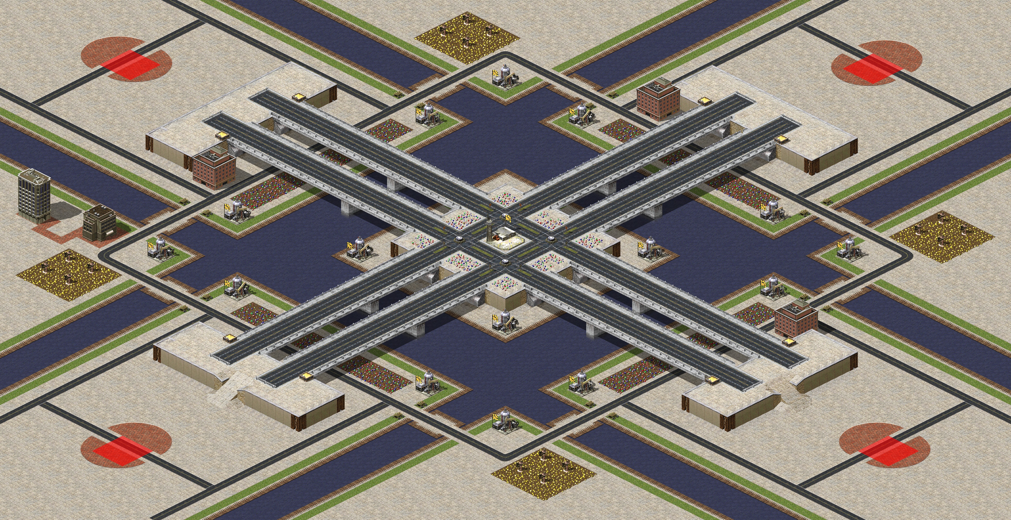 Rendered map: The Forge