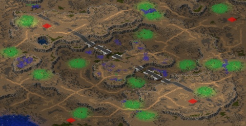 Rendered preview of (4) Pit Or Plateau