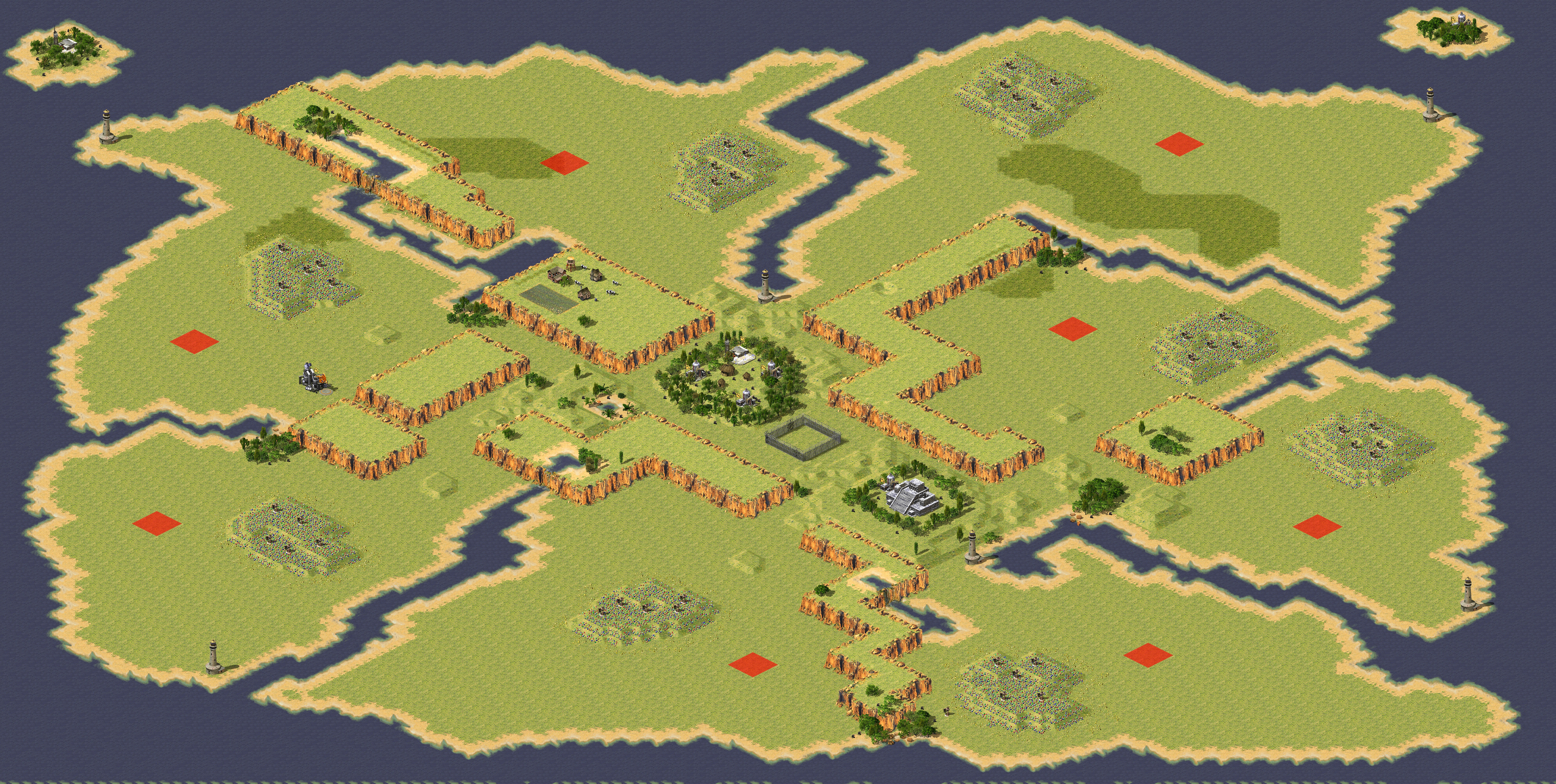 Rendered map: Monkey Island