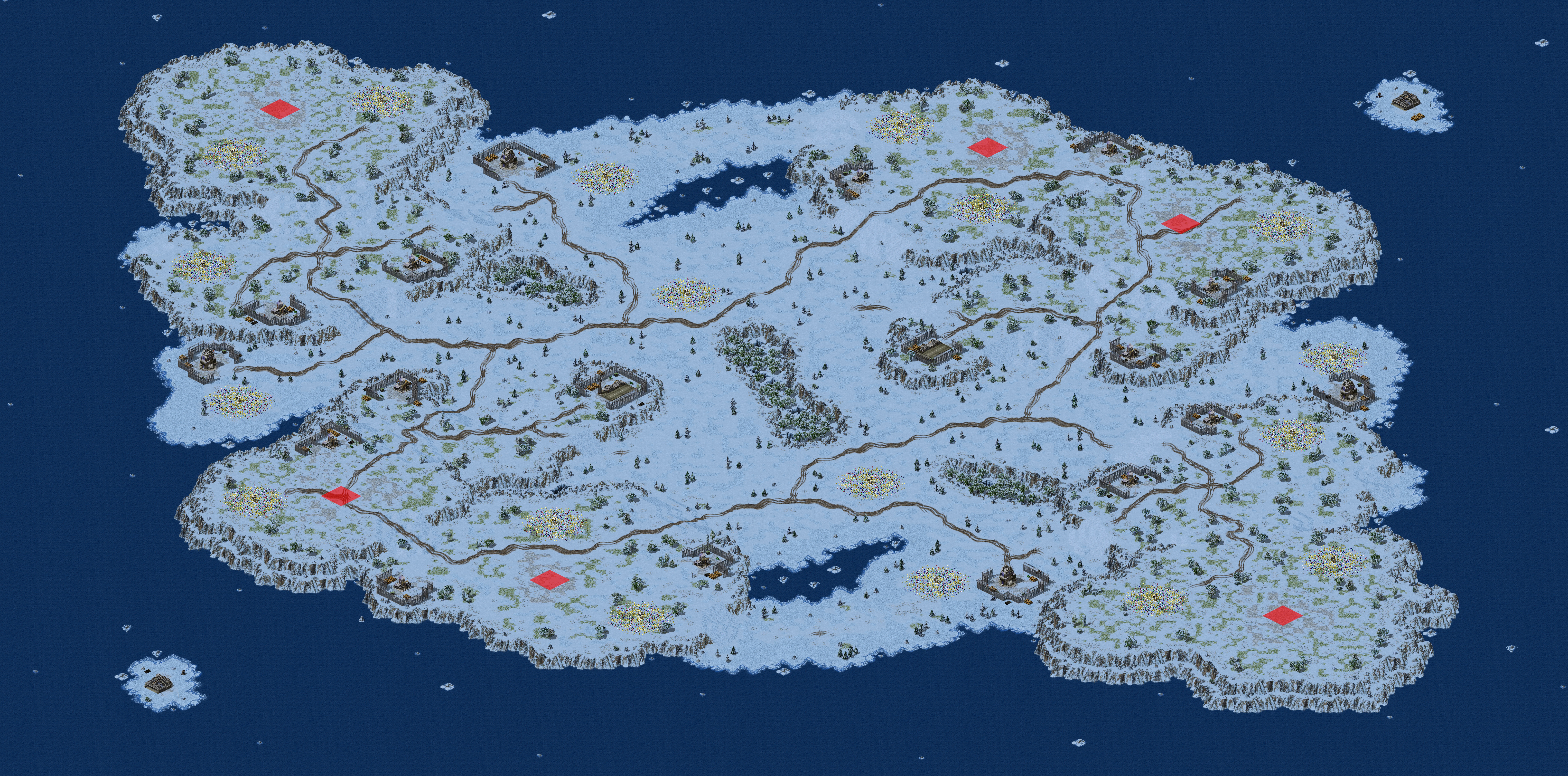 Rendered map: Pinnacle Freeze