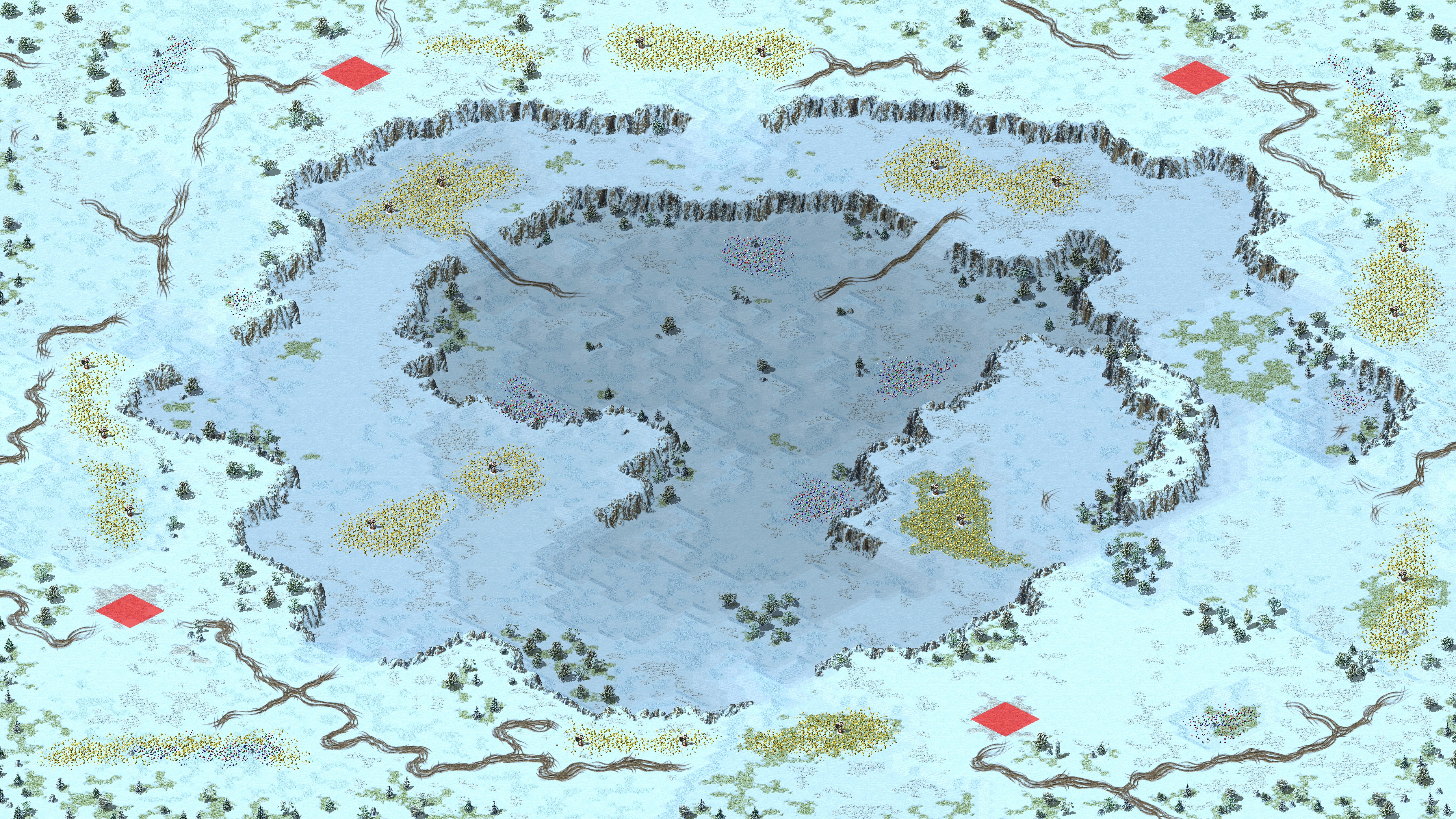 Rendered map: 冰天雪地(LE)