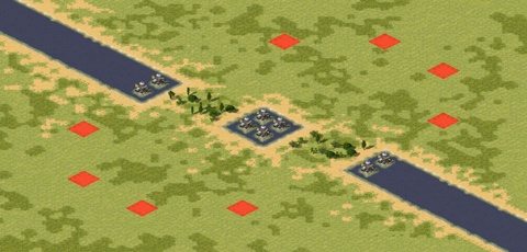 Rendered preview of Flat Deathmatch - No Ore, Super Oil