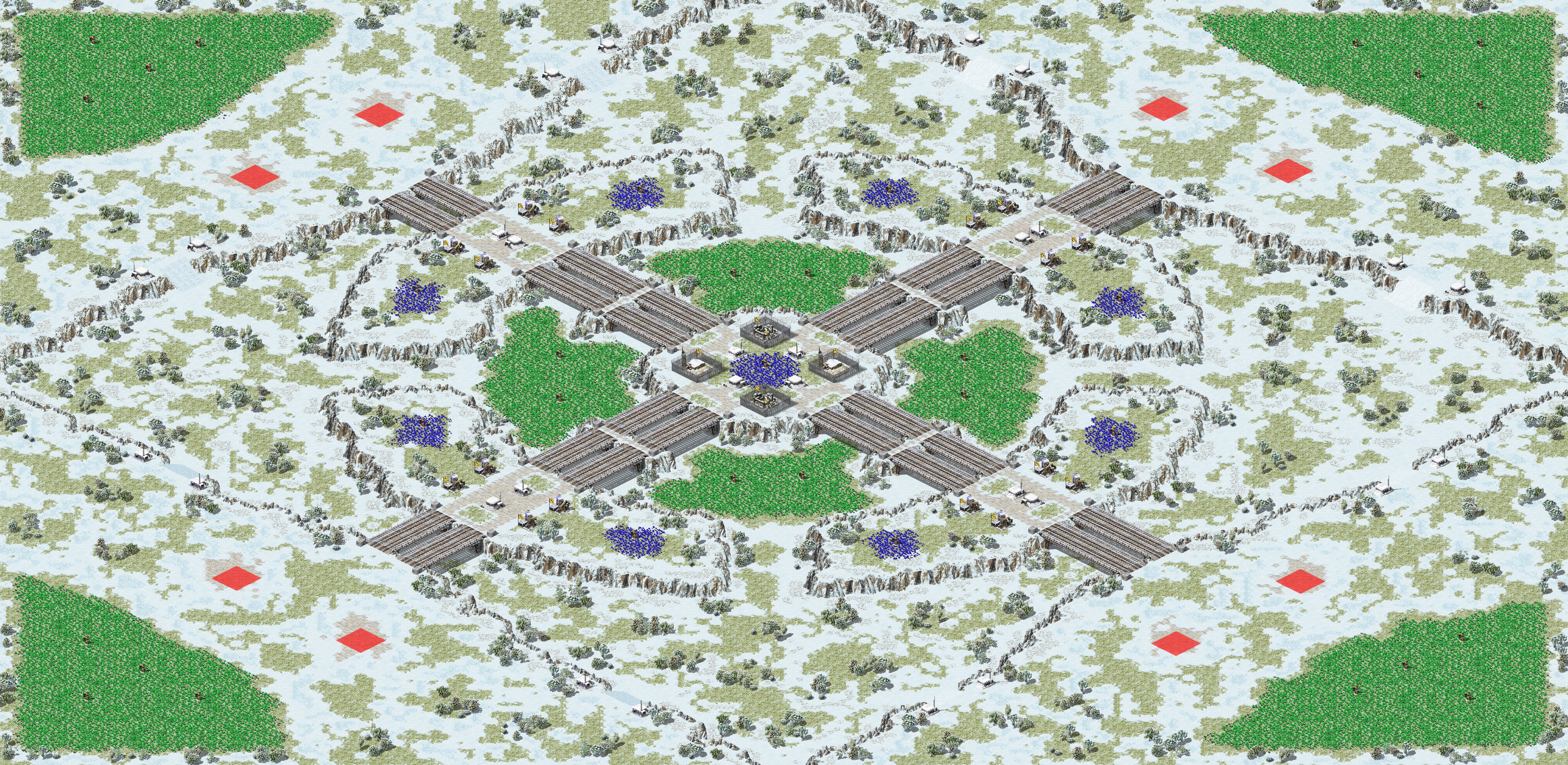 Rendered map: CrossHair