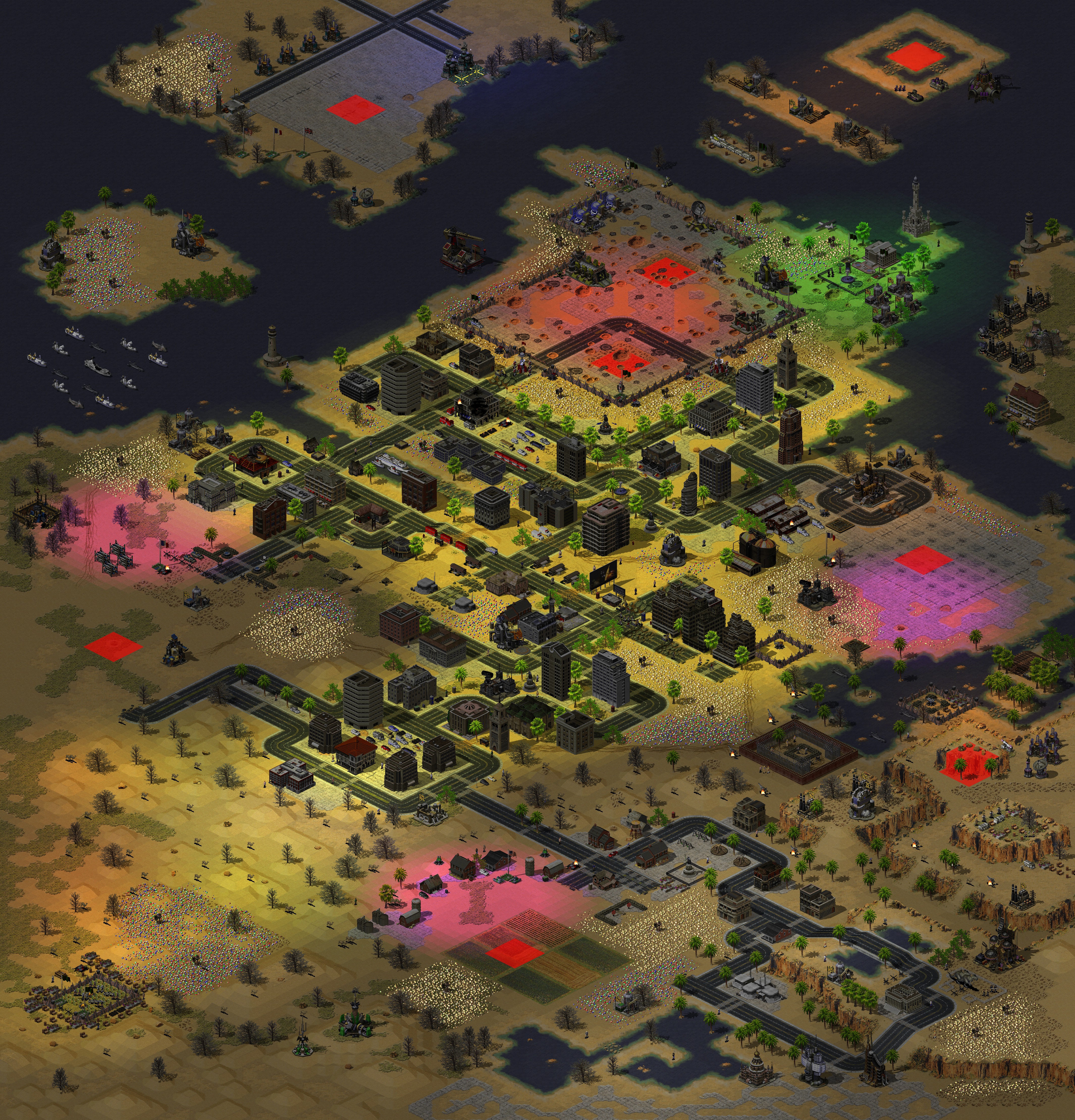 Rendered map: Calcite Layer