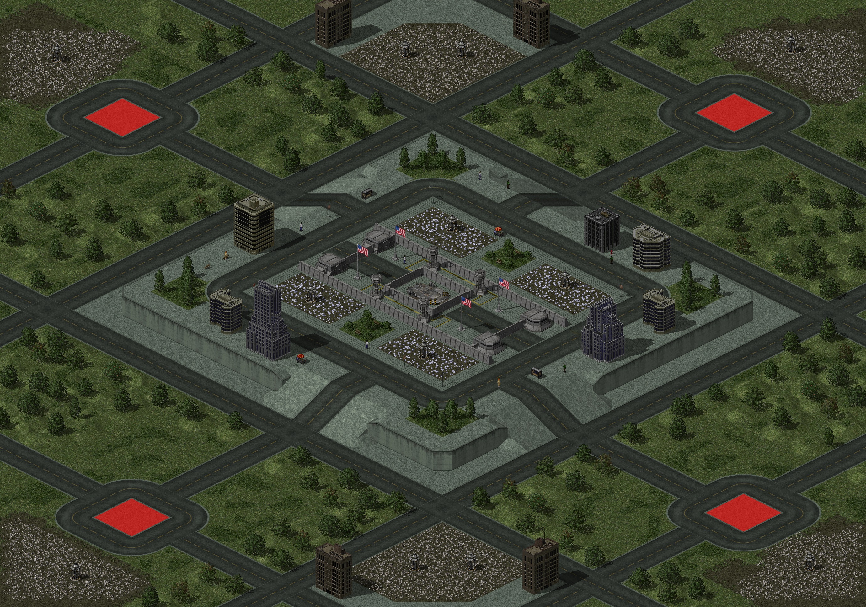 Rendered map: Ground Zero