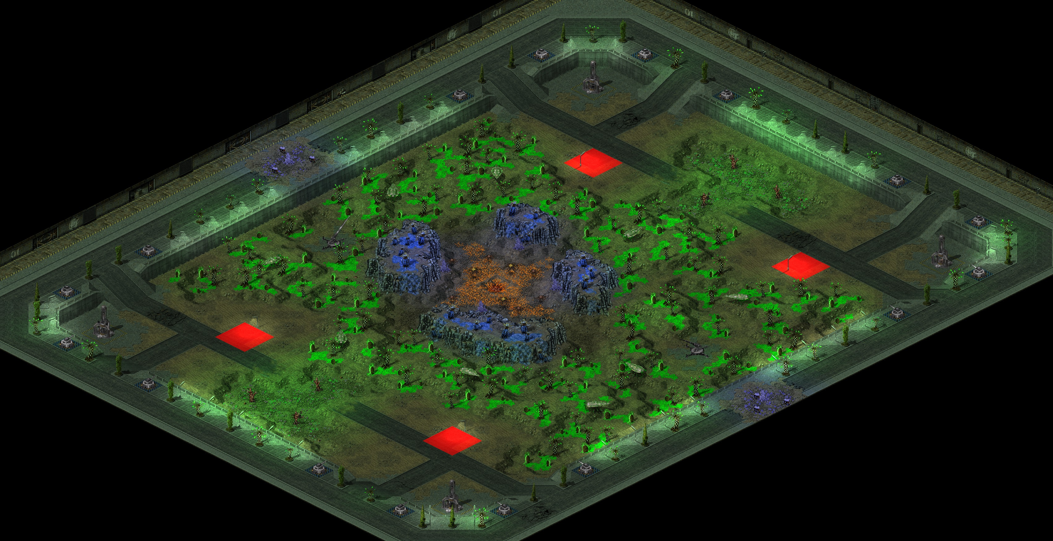 Rendered map: GloboTech Mutated Arena
