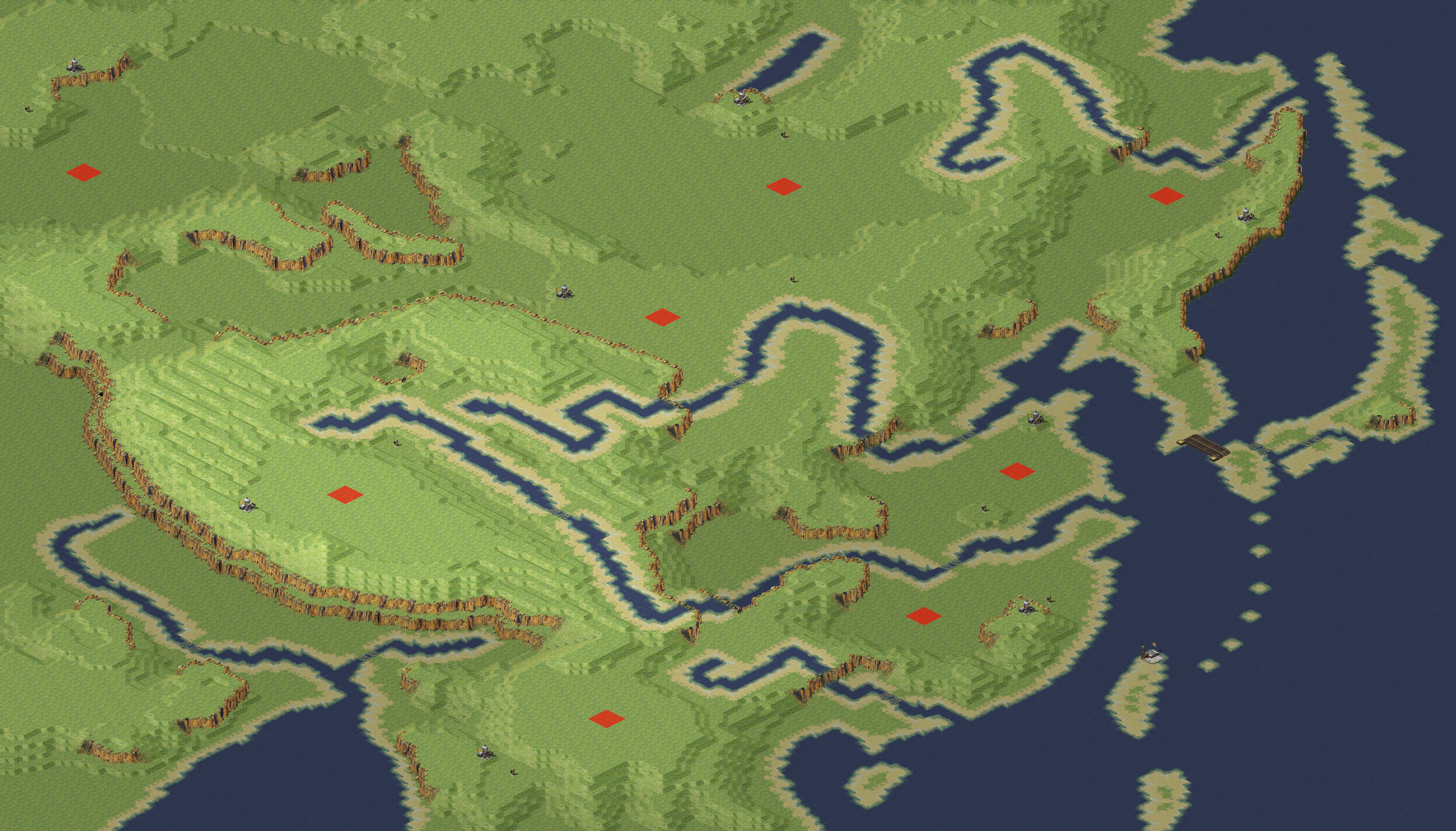 Rendered map: Poor Man's Fortune