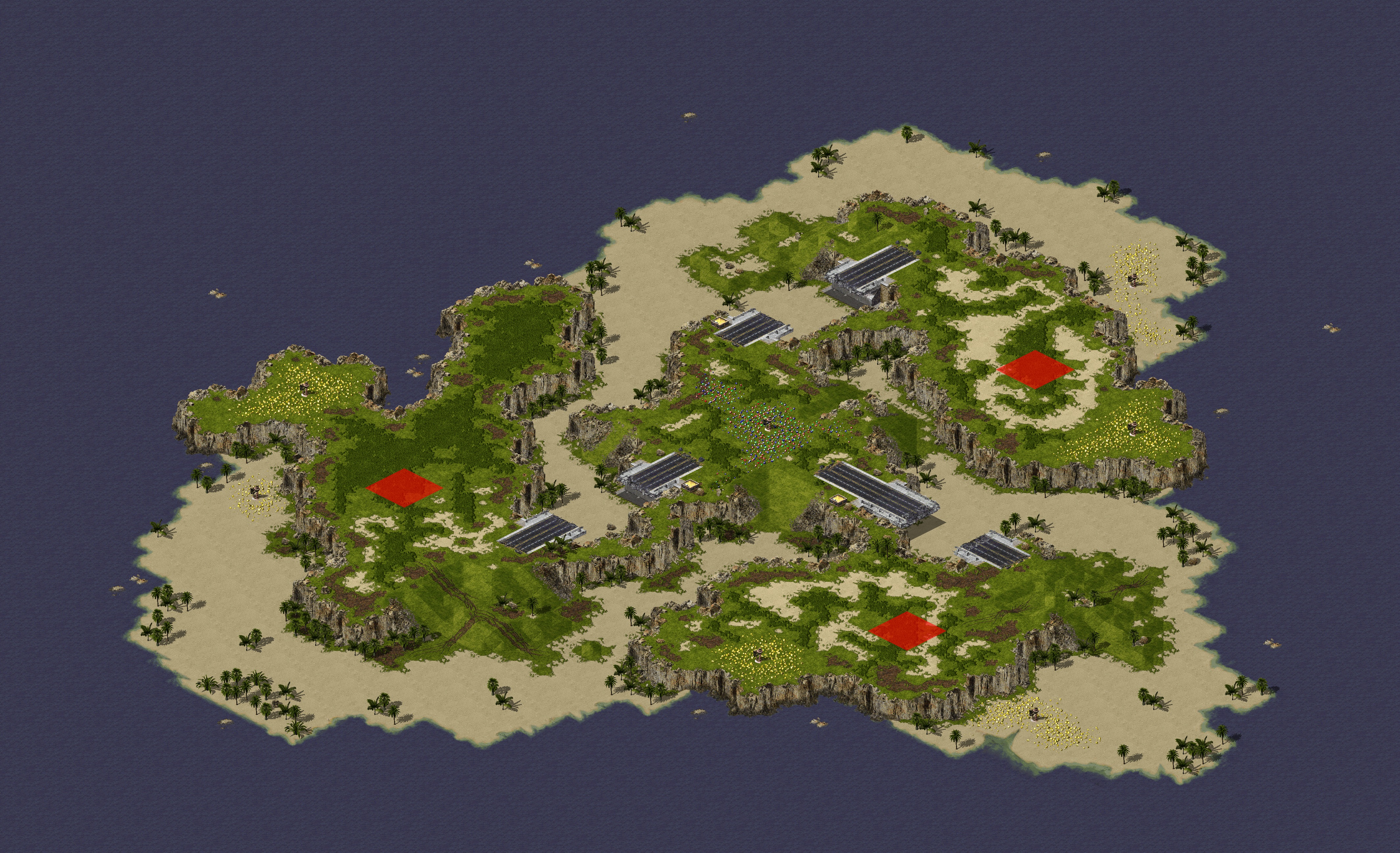 Rendered map: Canyon Fodder
