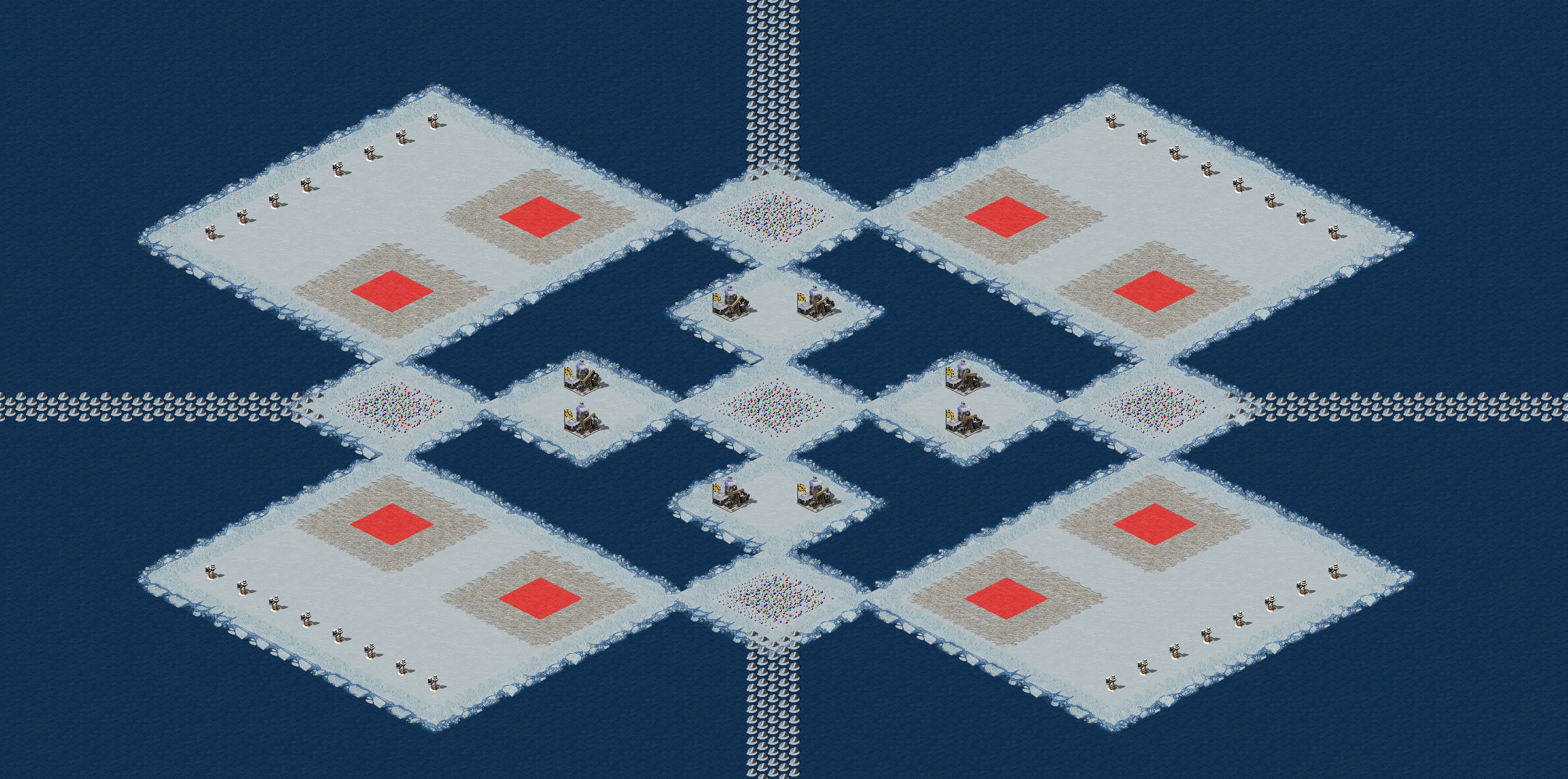 Rendered map: Dragon and Phoenix