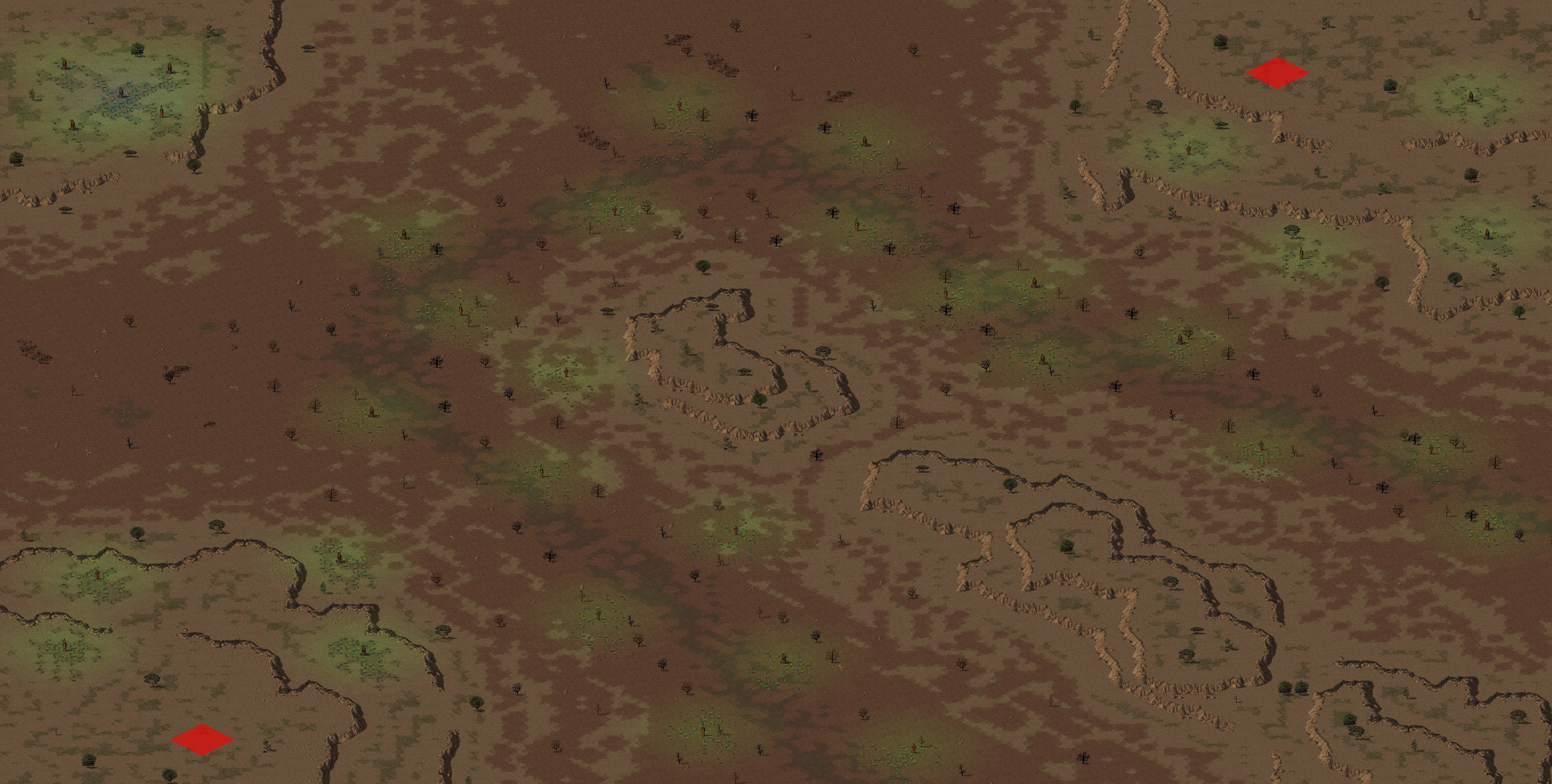 Rendered map: Red Valley