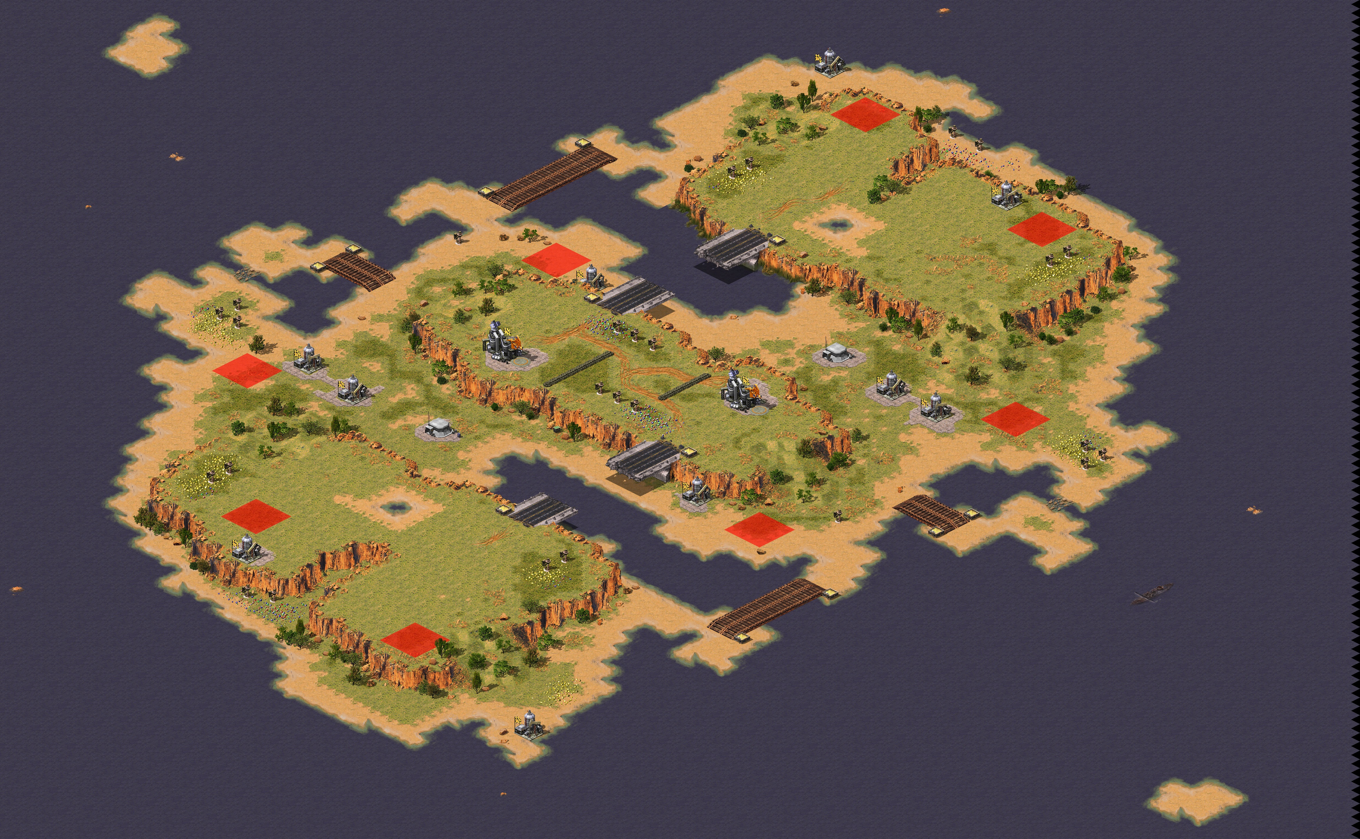 Rendered map: Small Twin Peaks