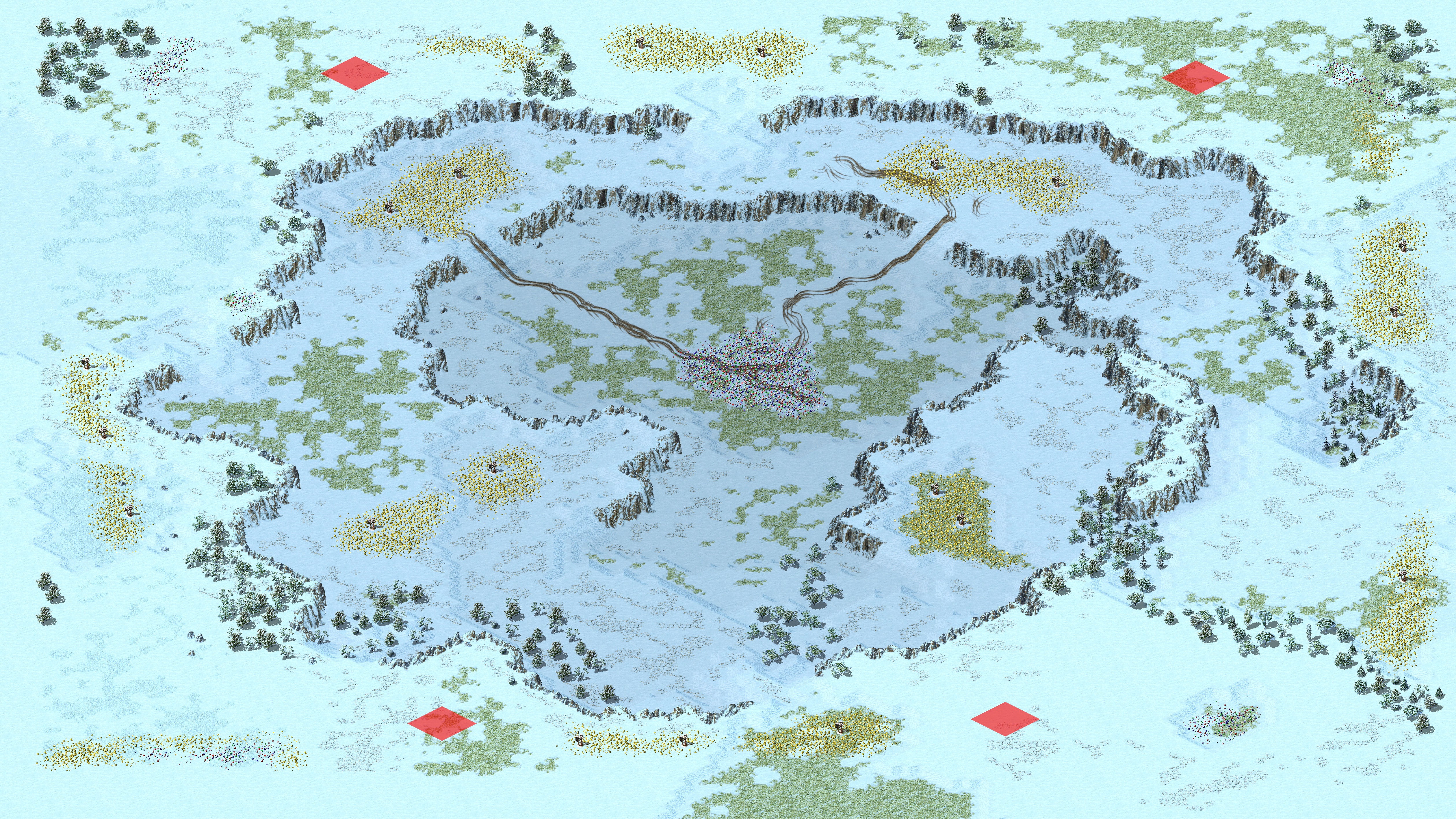 Rendered map: Buffed - Gem Snowy Field