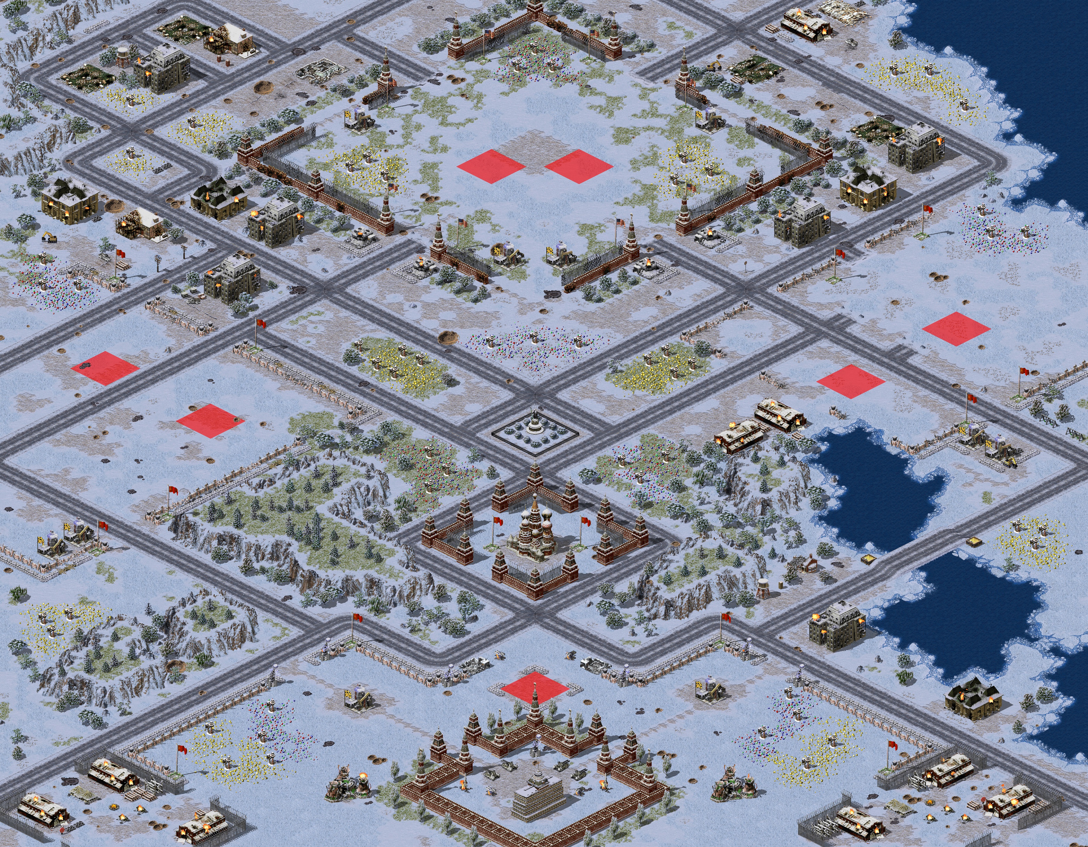 Rendered map: 2024 RA Melee - Moscow Storm