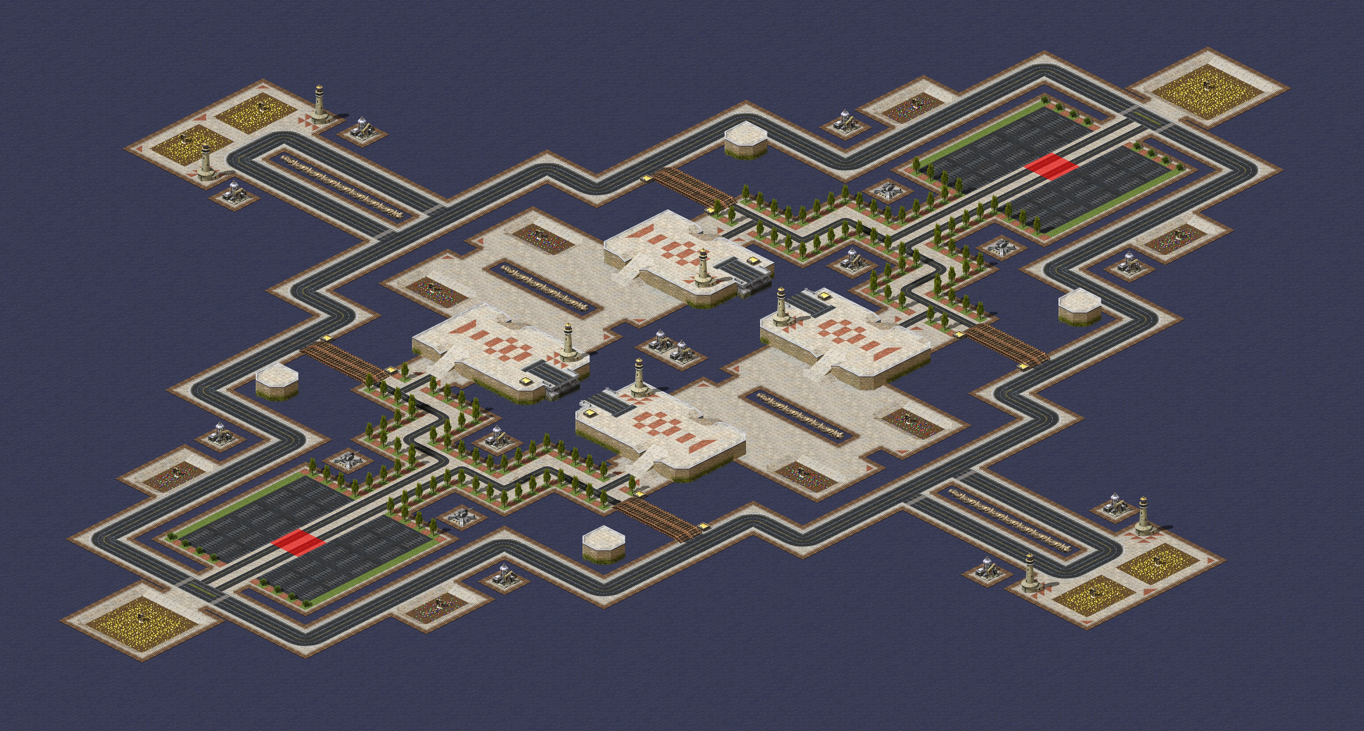 Rendered map: Pig Race Isle