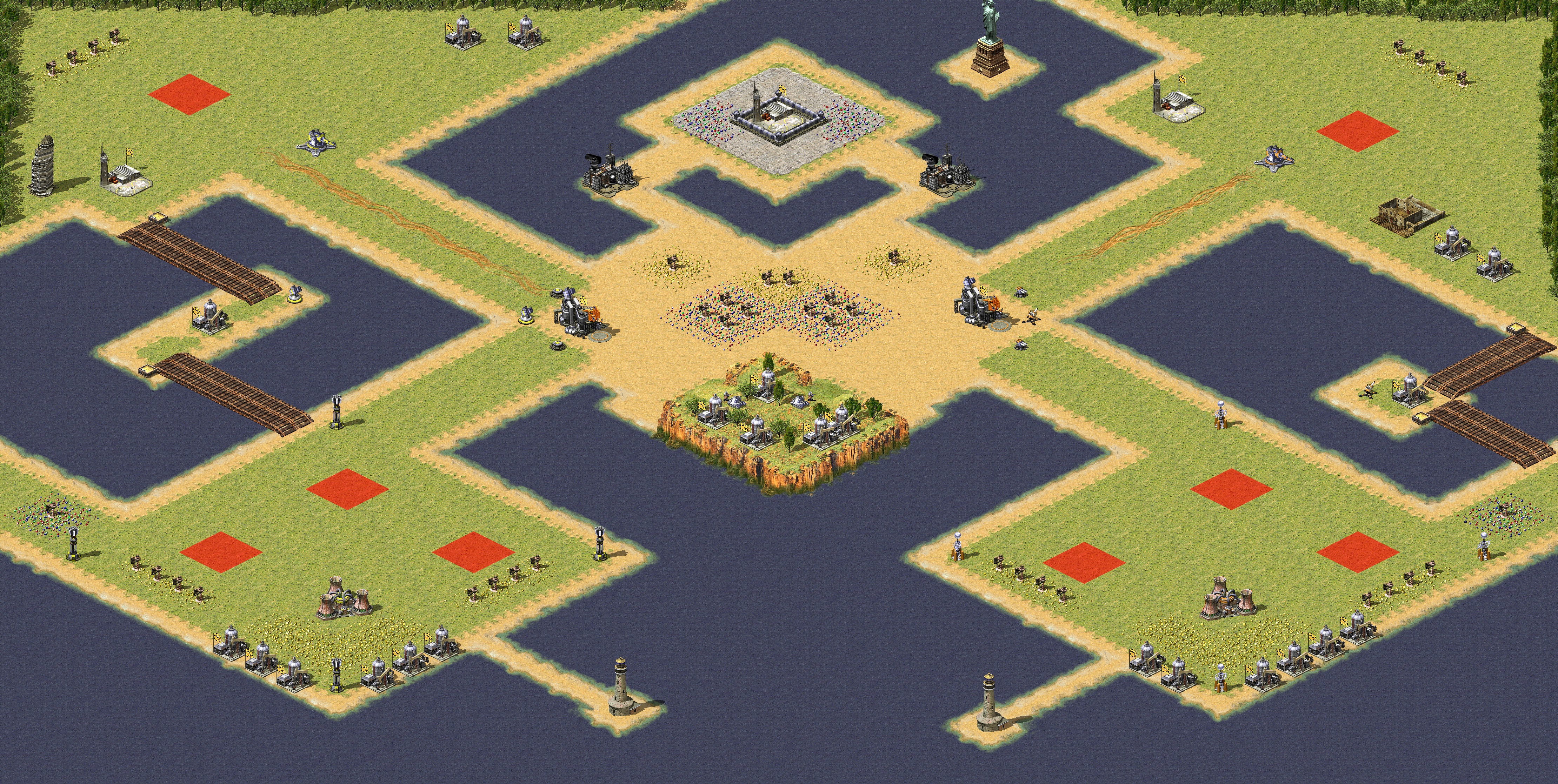 Rendered map: 4V4 Collapse
