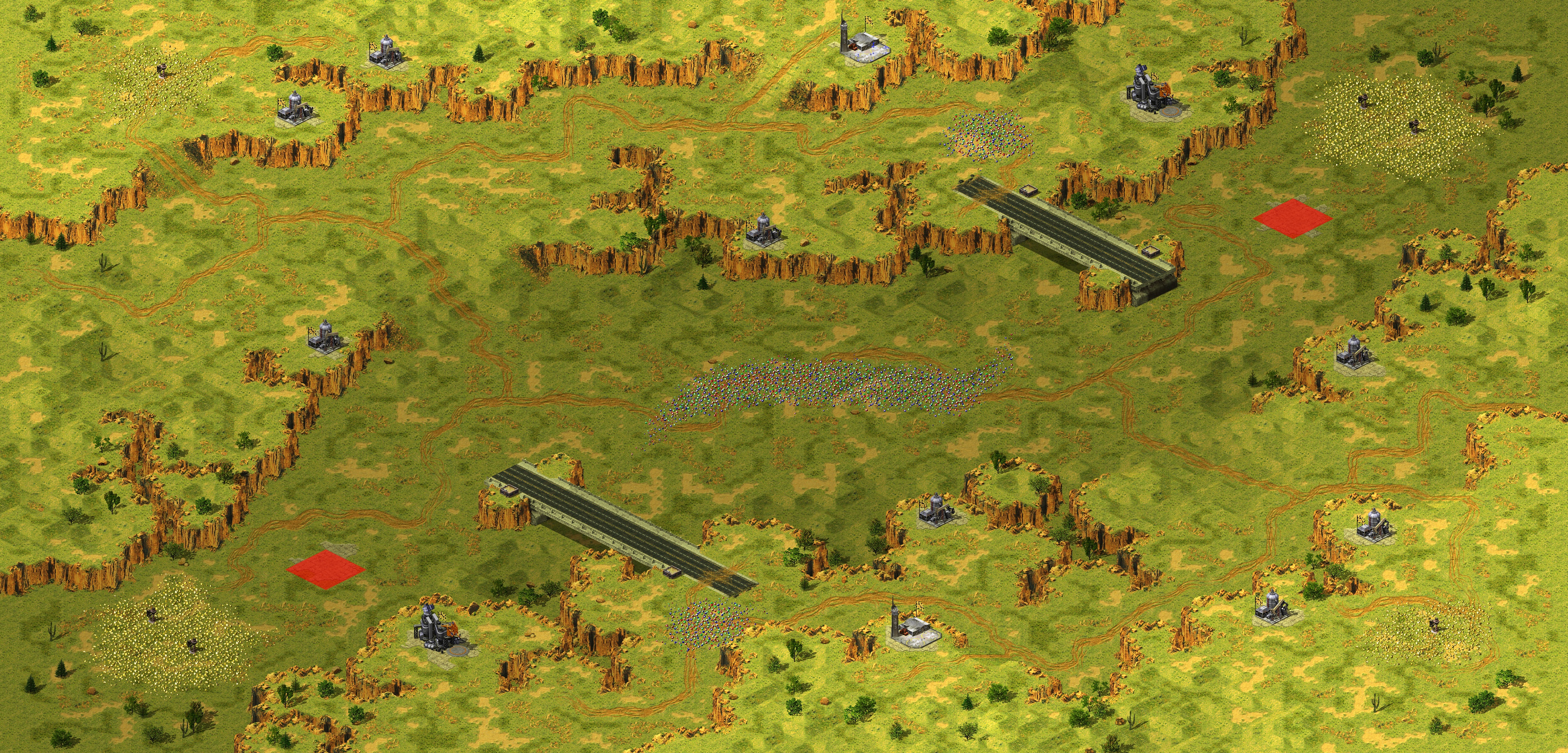 Rendered map: Valley