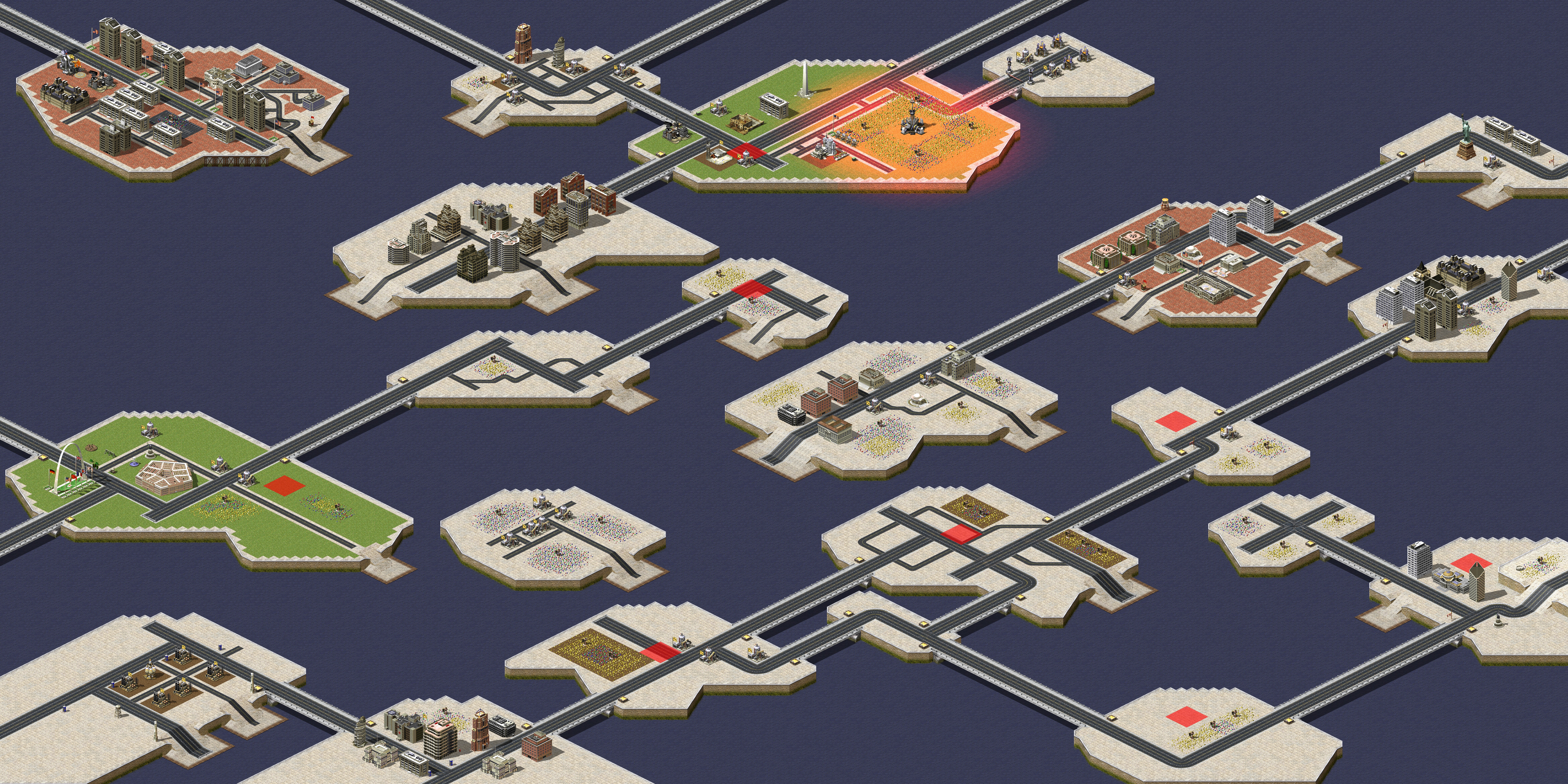 Rendered map: Aquatic City (2)