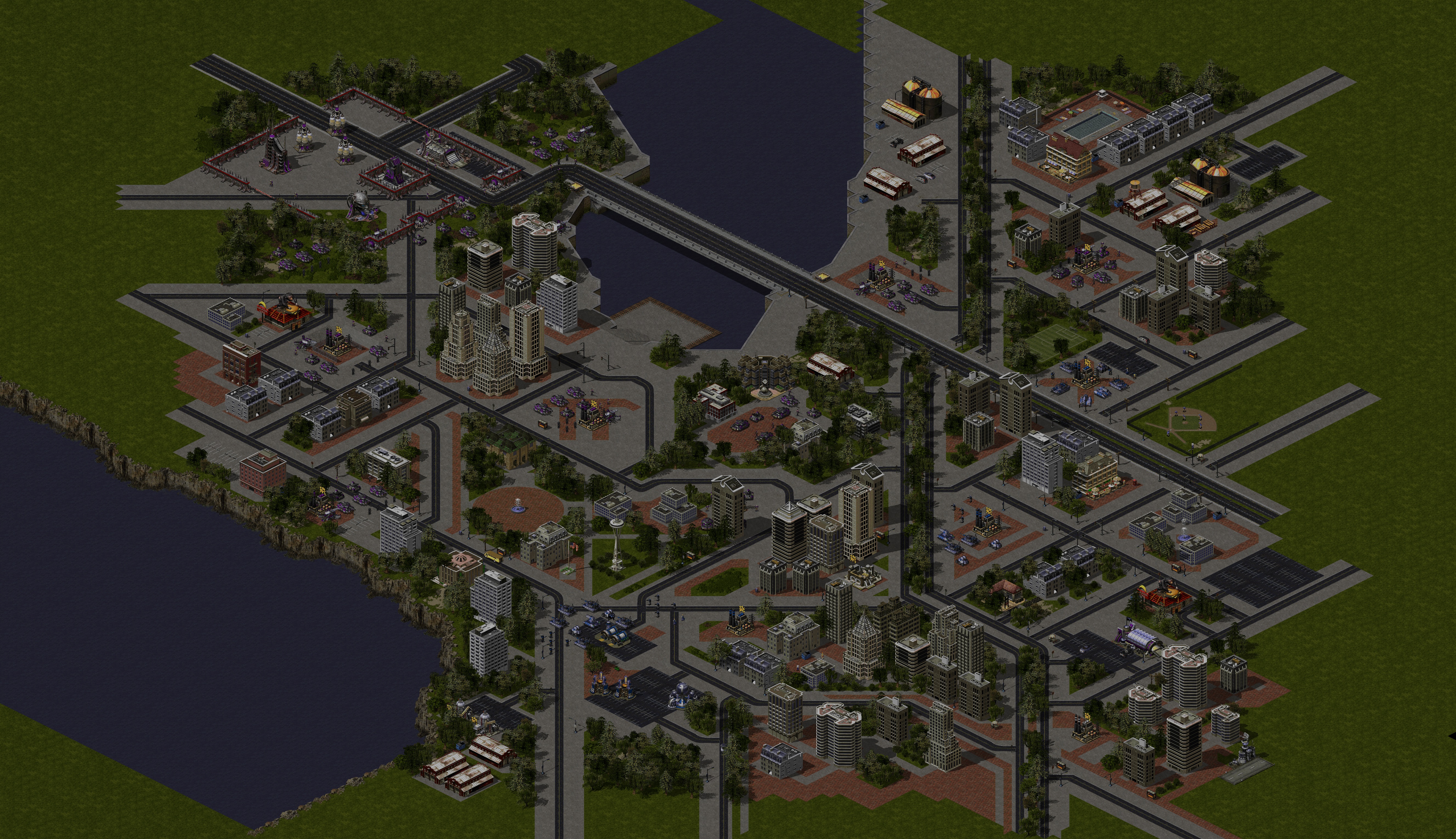 Rendered map: Allied Mission 3: Power Play