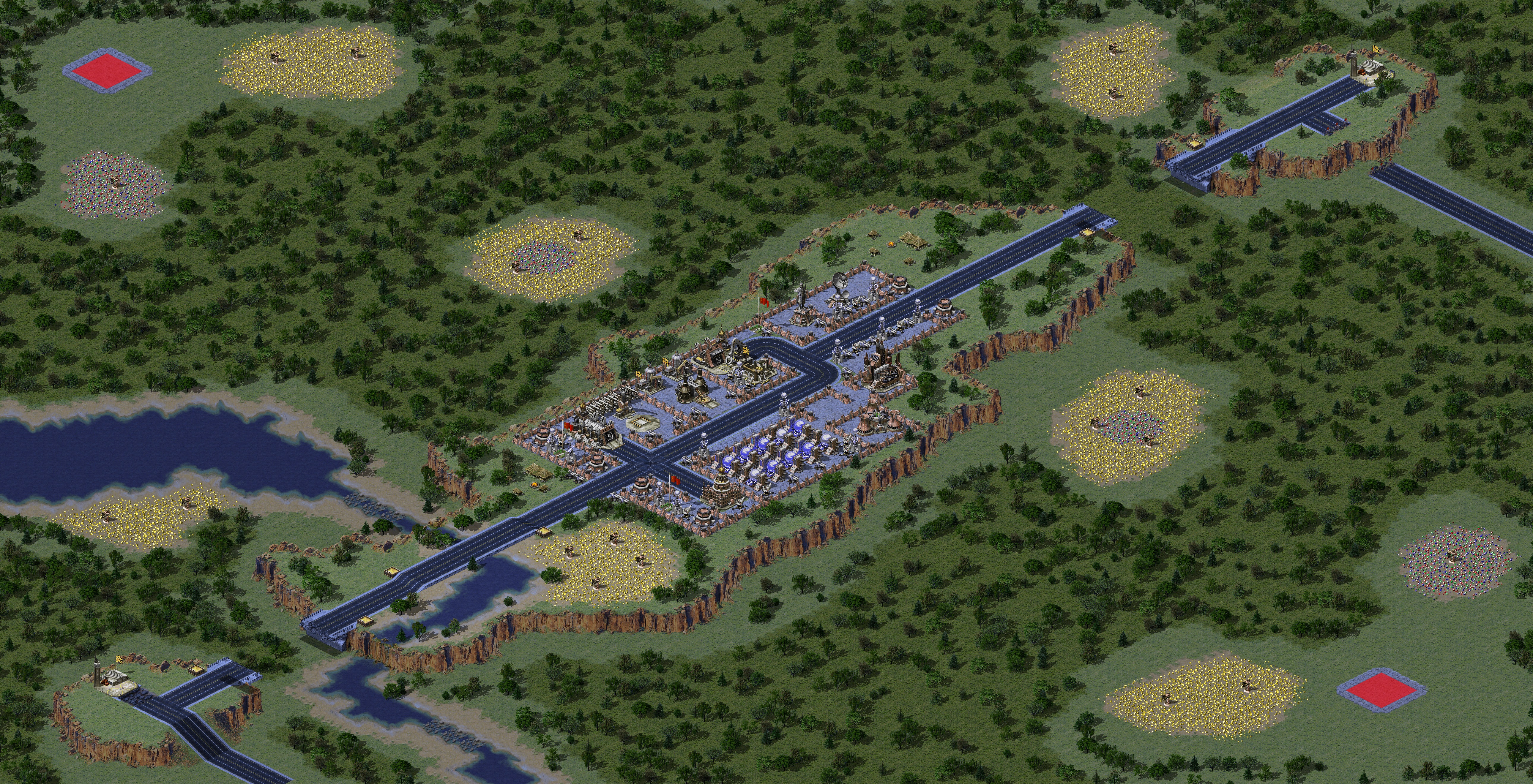 Rendered map: Reborn 2.0 - Forest Fears