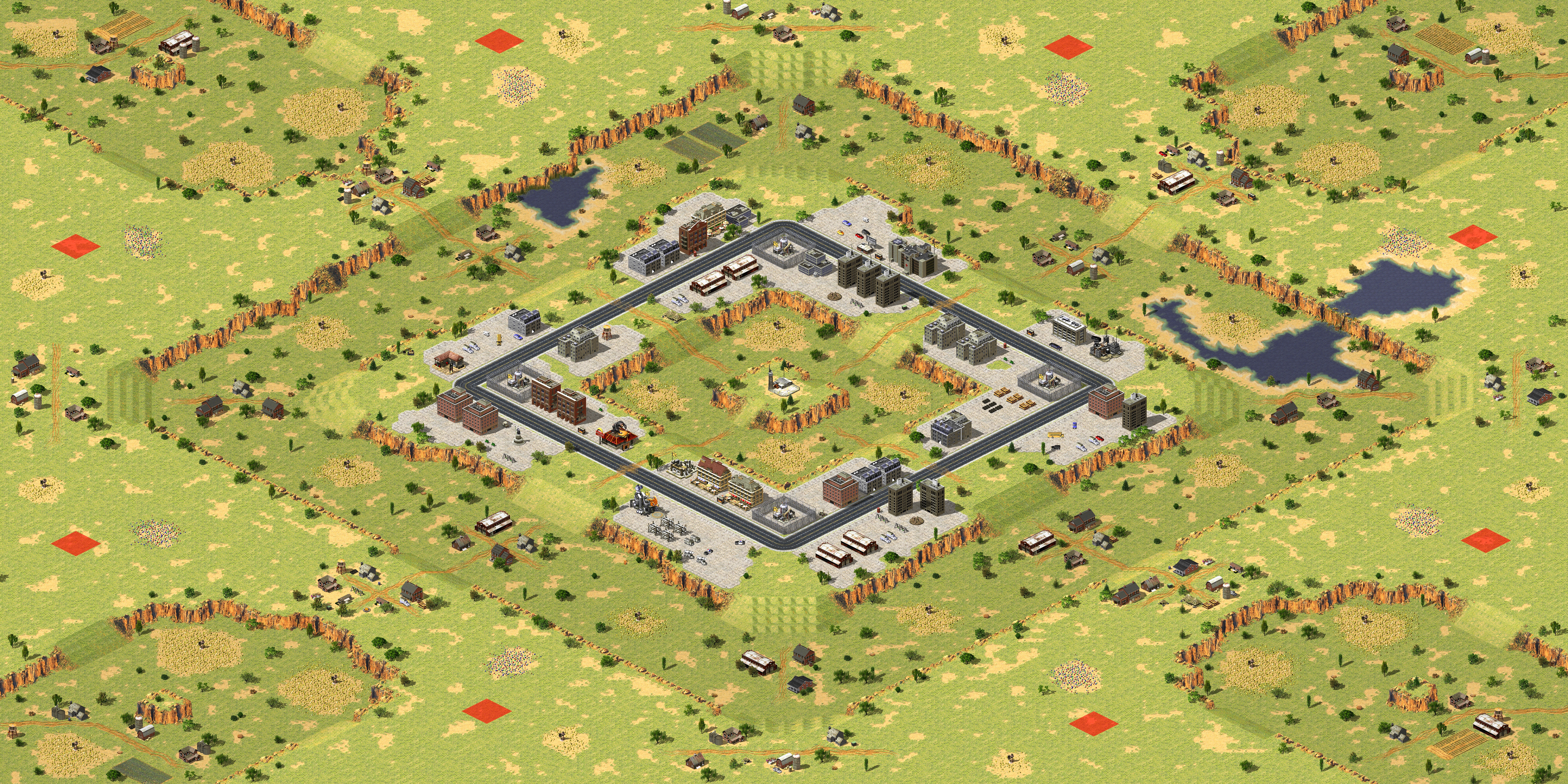Rendered map: Rattler Valley