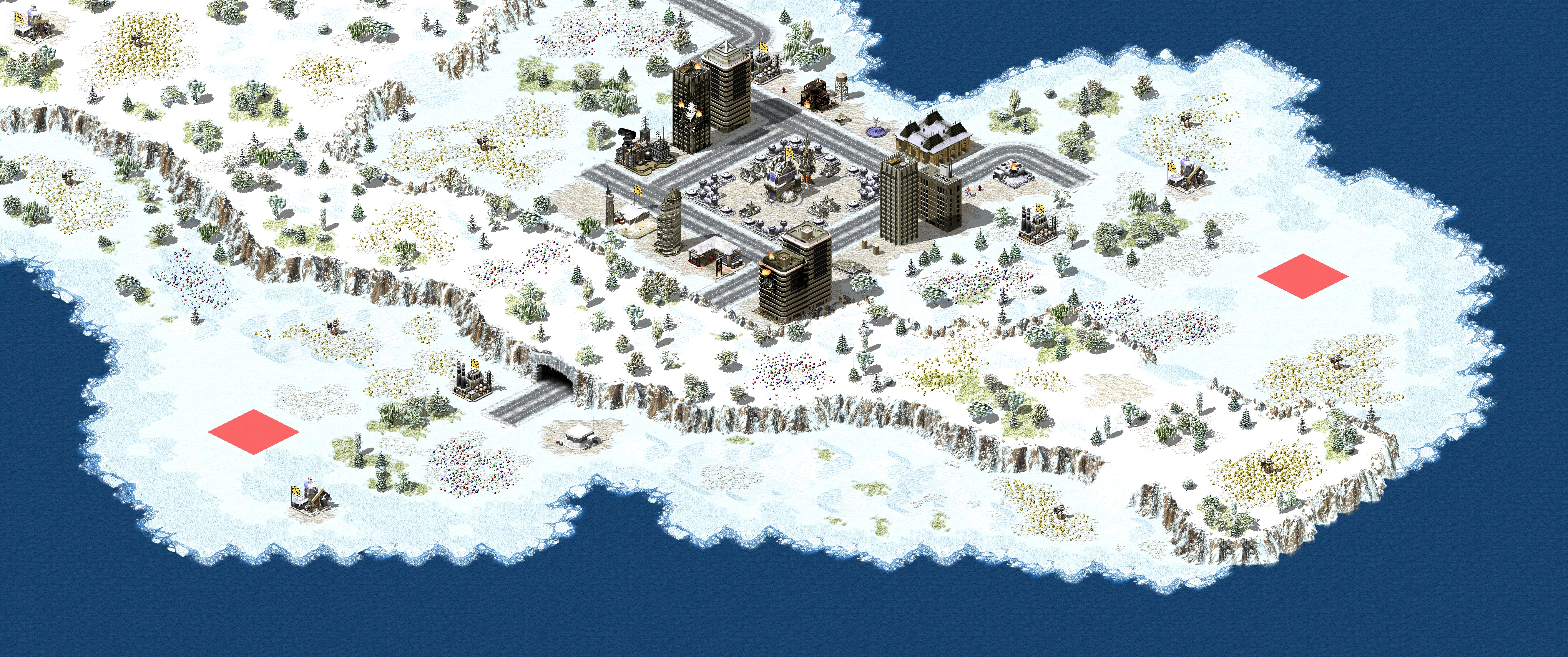Rendered map: Townscape