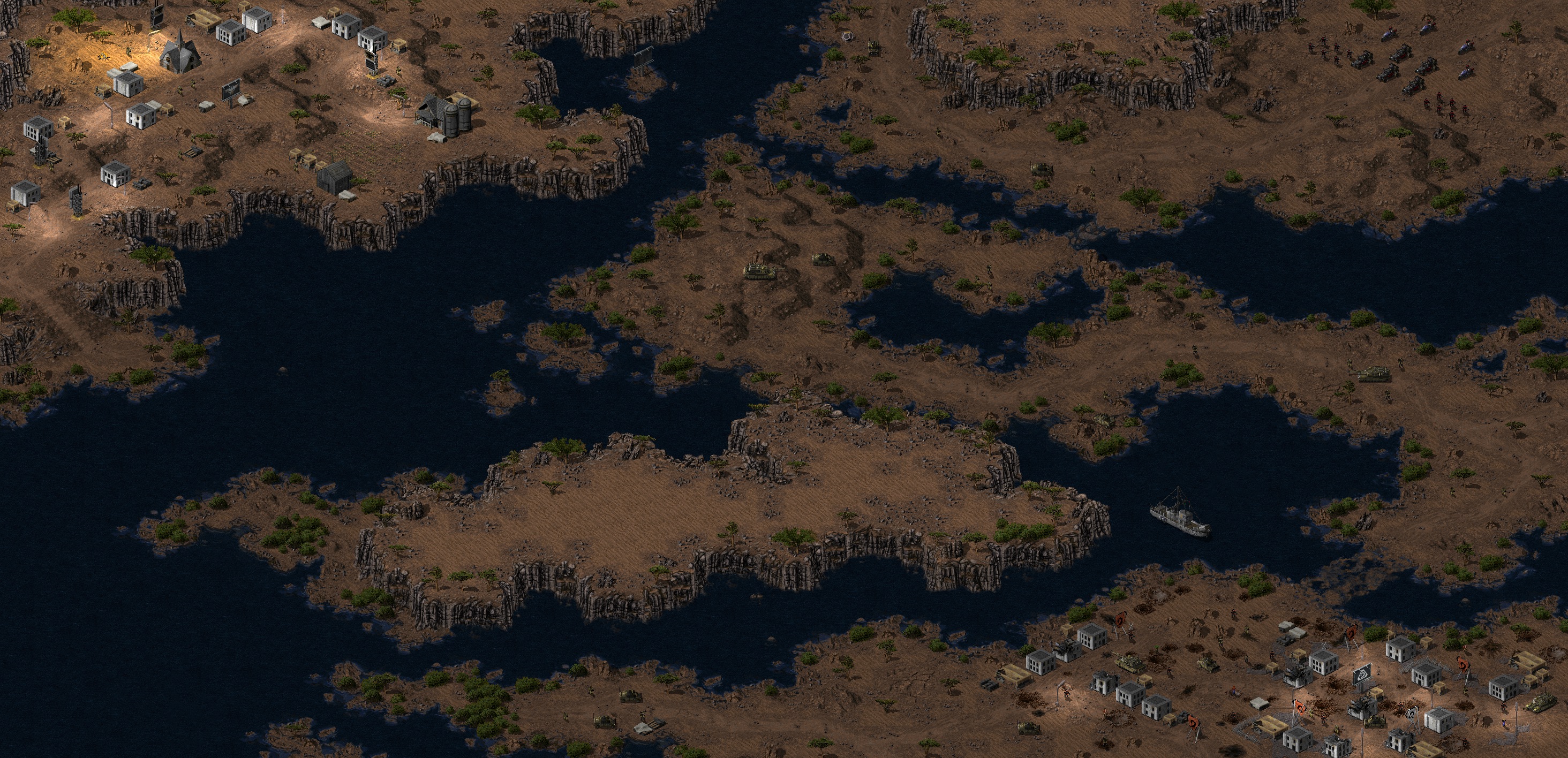 Rendered map: Nod Mission 04 B: Mao Civil war