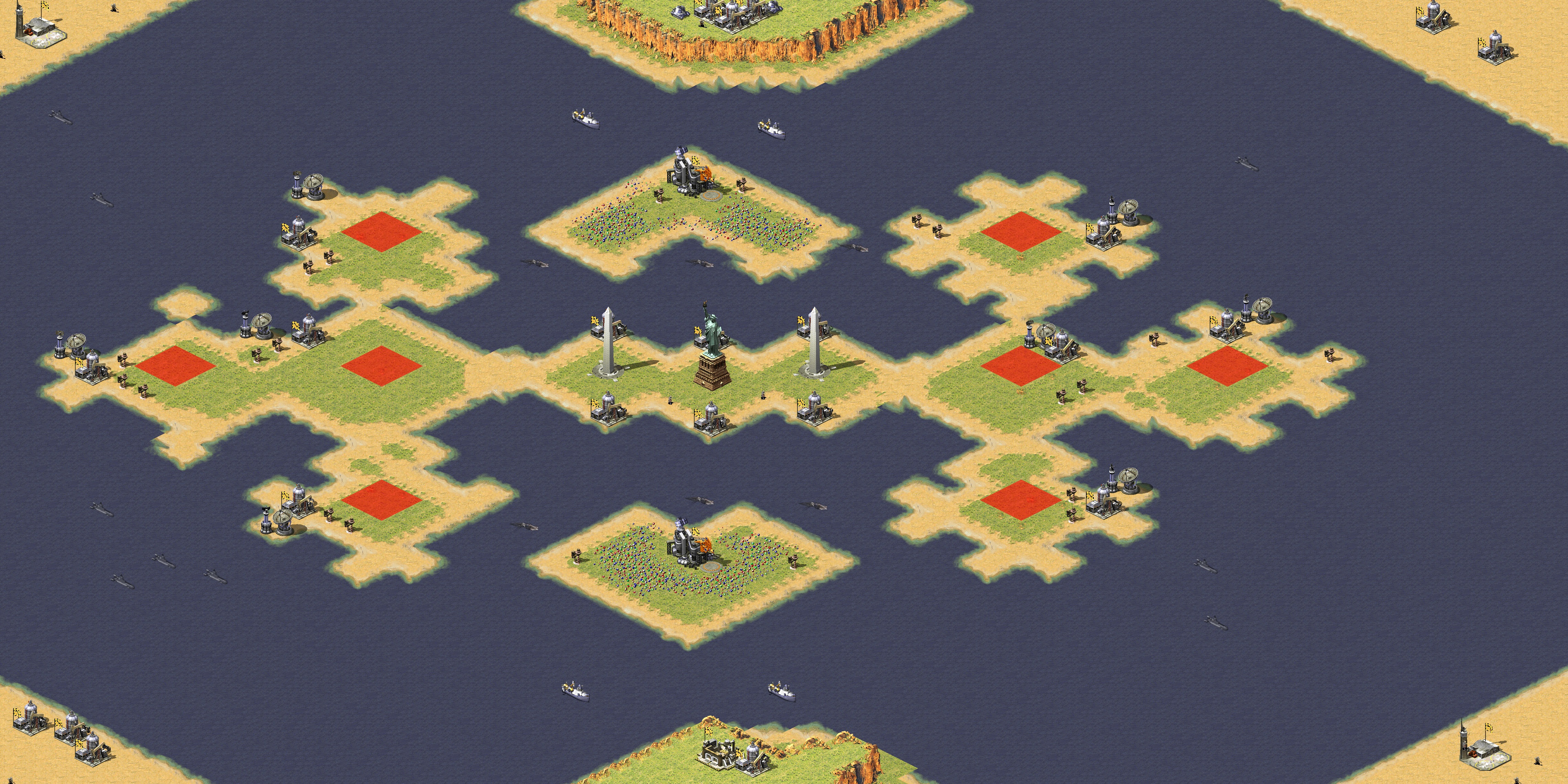 Rendered map: Archipelago Battle