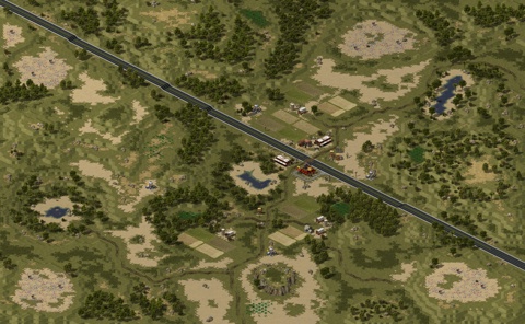 Rendered preview of Golden State Fwy