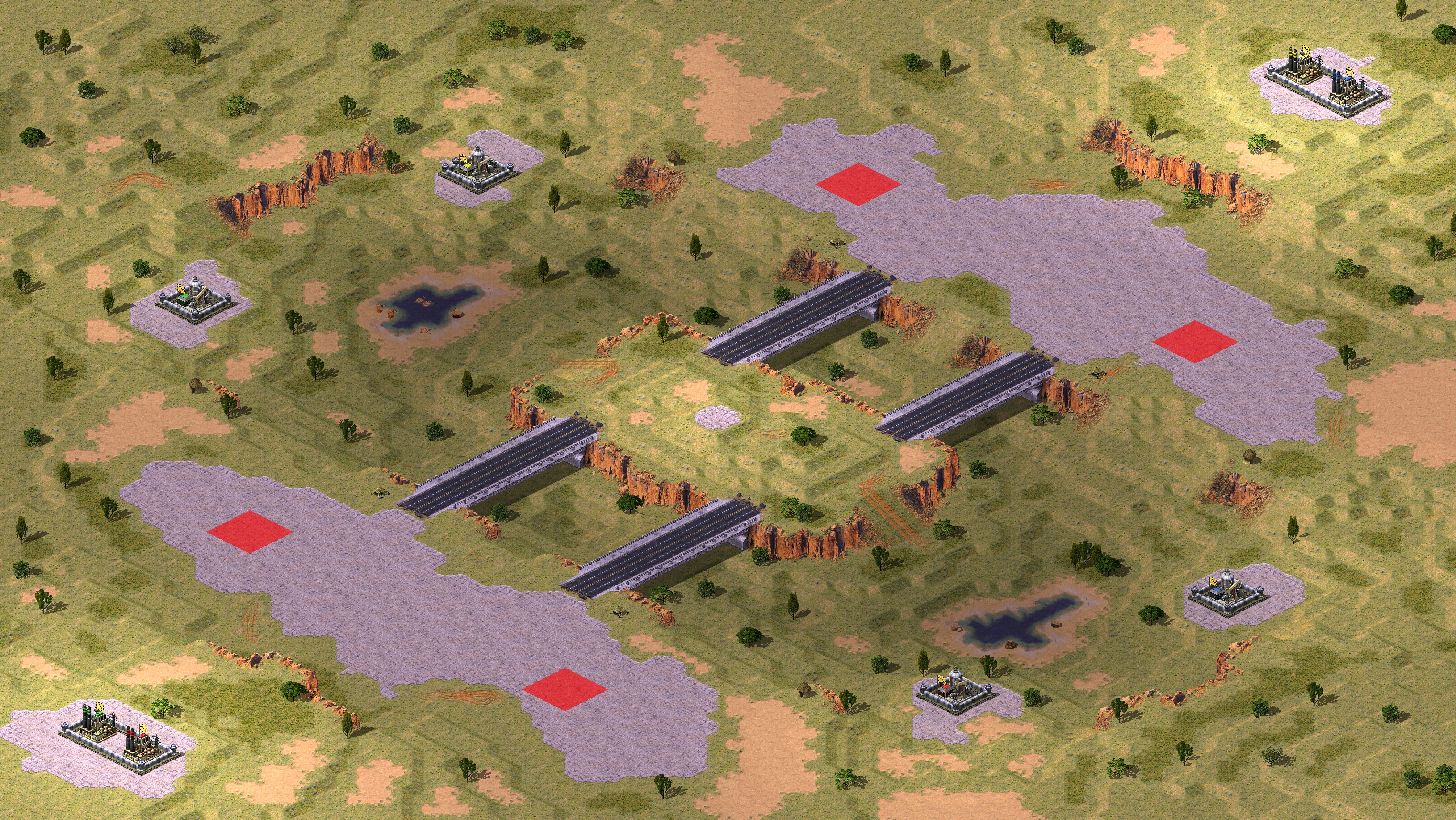 Rendered map: Park of Vytautas the Great