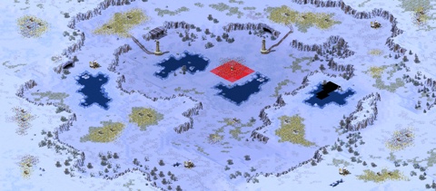 Rendered preview of Snowy Chaos Patch (8)