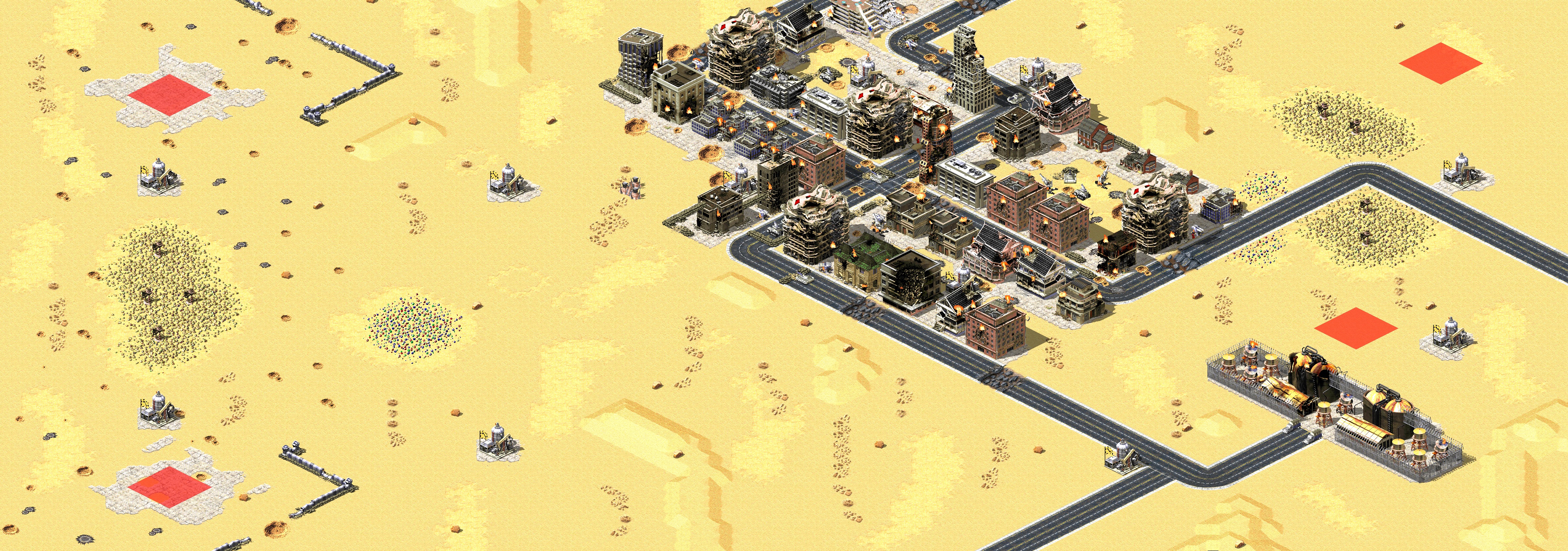 Rendered map: 巴塔及利亚冲突地带
