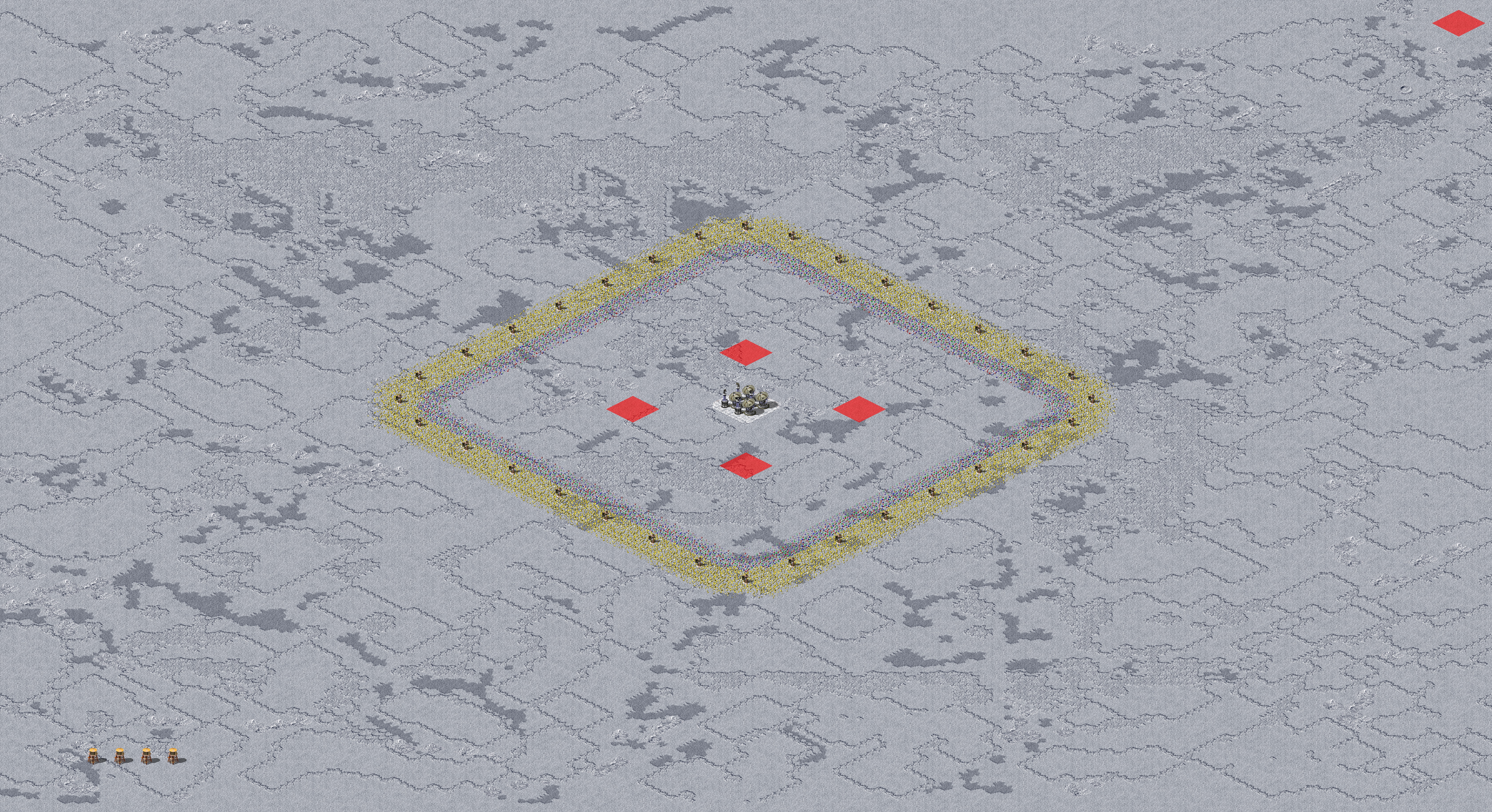 Rendered map: FlyingZ's Moon Breaker  All Team A