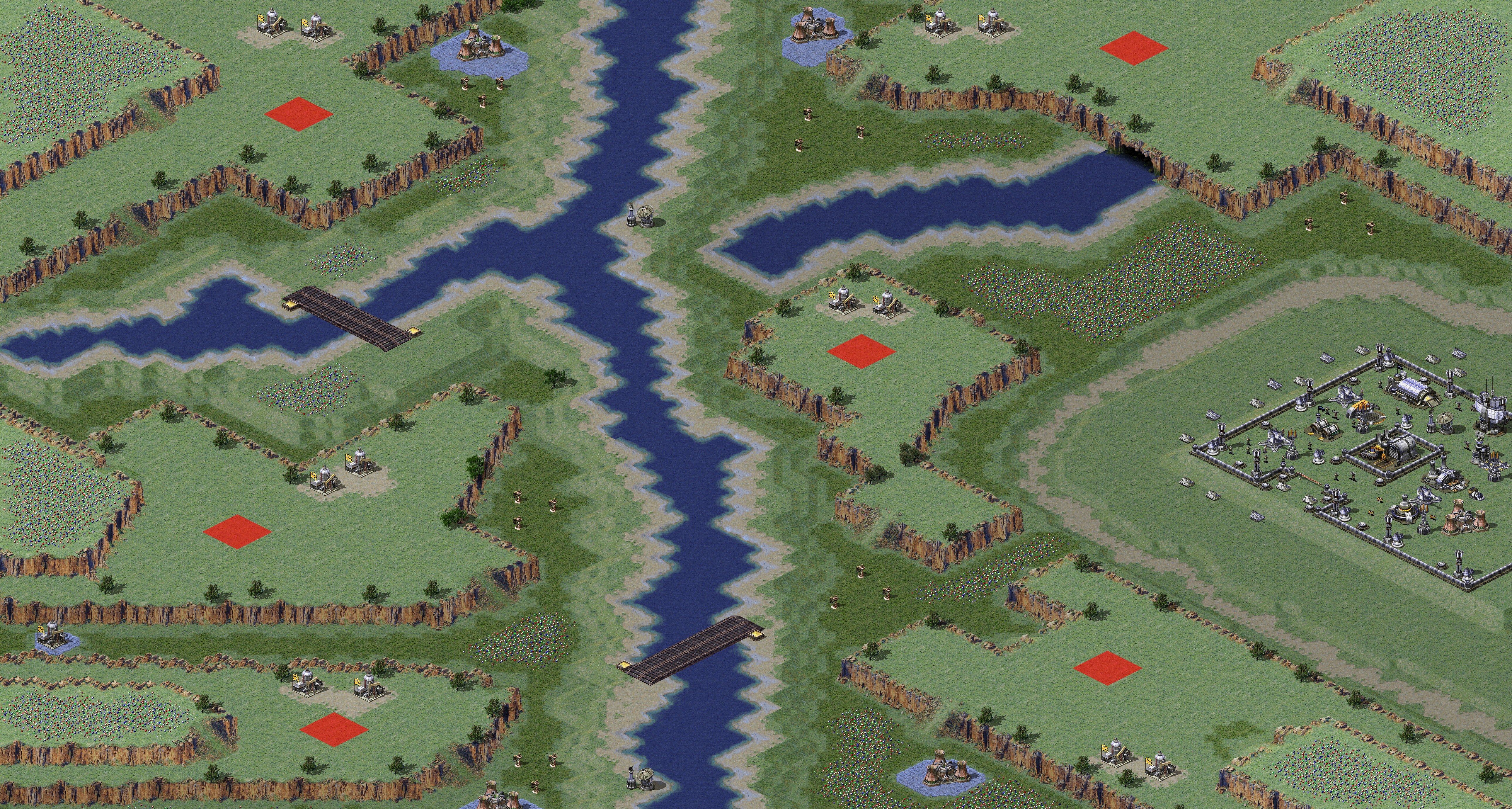 Rendered map: Rivercrossing Duskmap