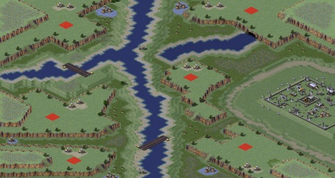 Rendered preview of Rivercrossing Duskmap