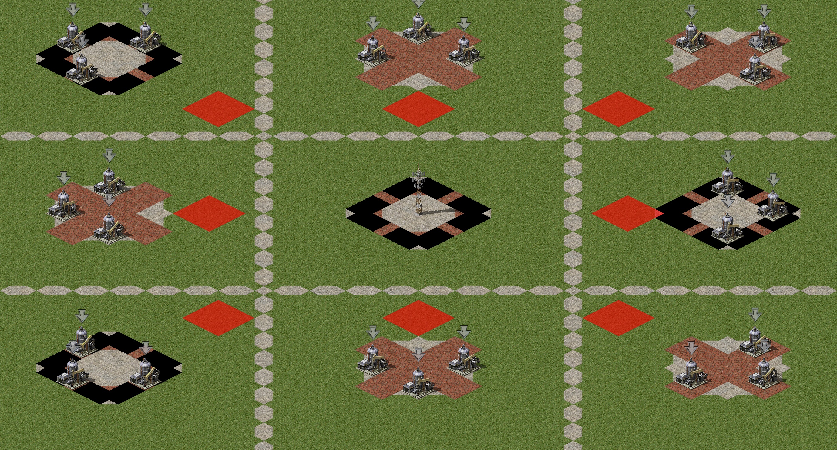 Rendered map: Tic Tac Toe