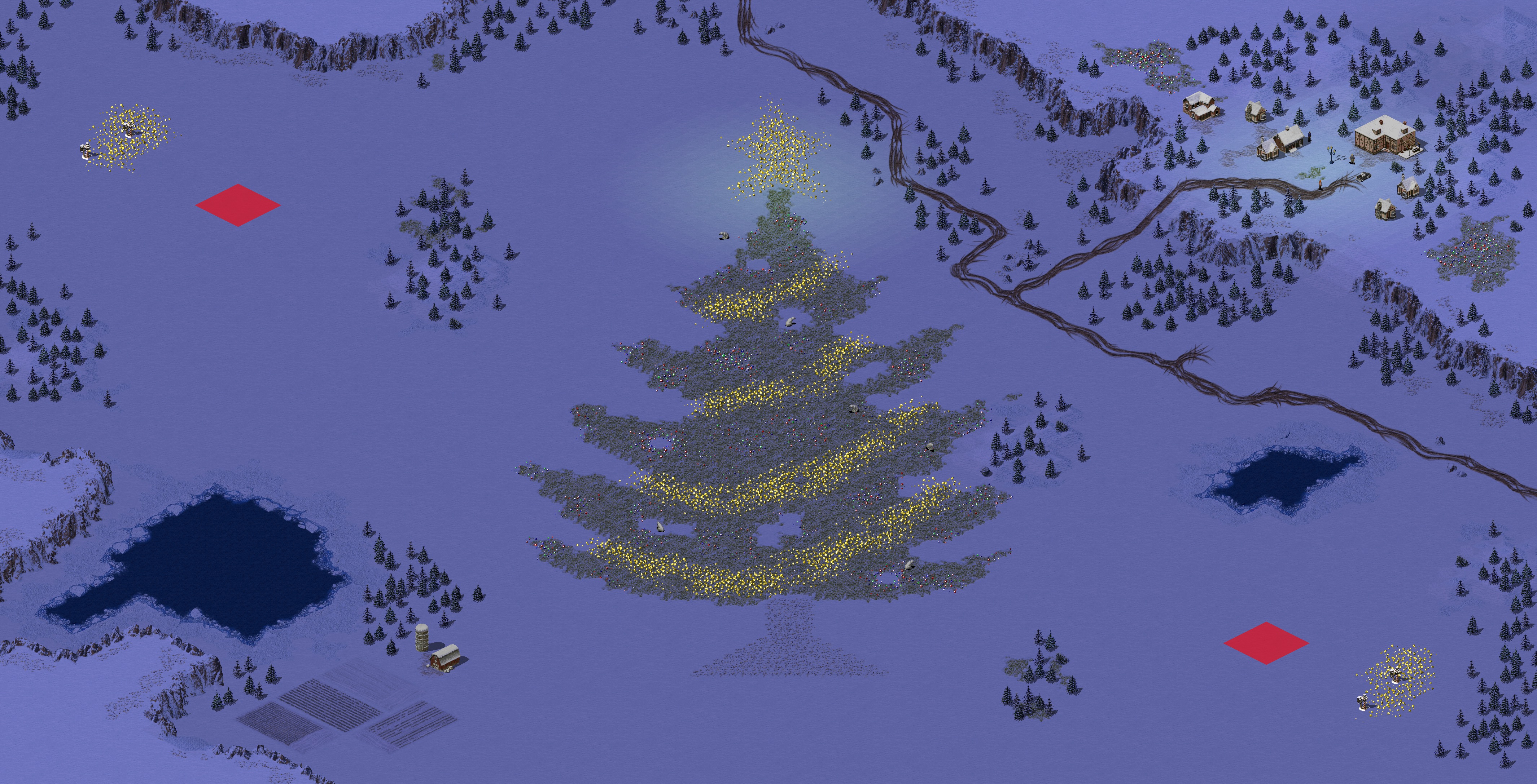 Rendered map: Happy Trails