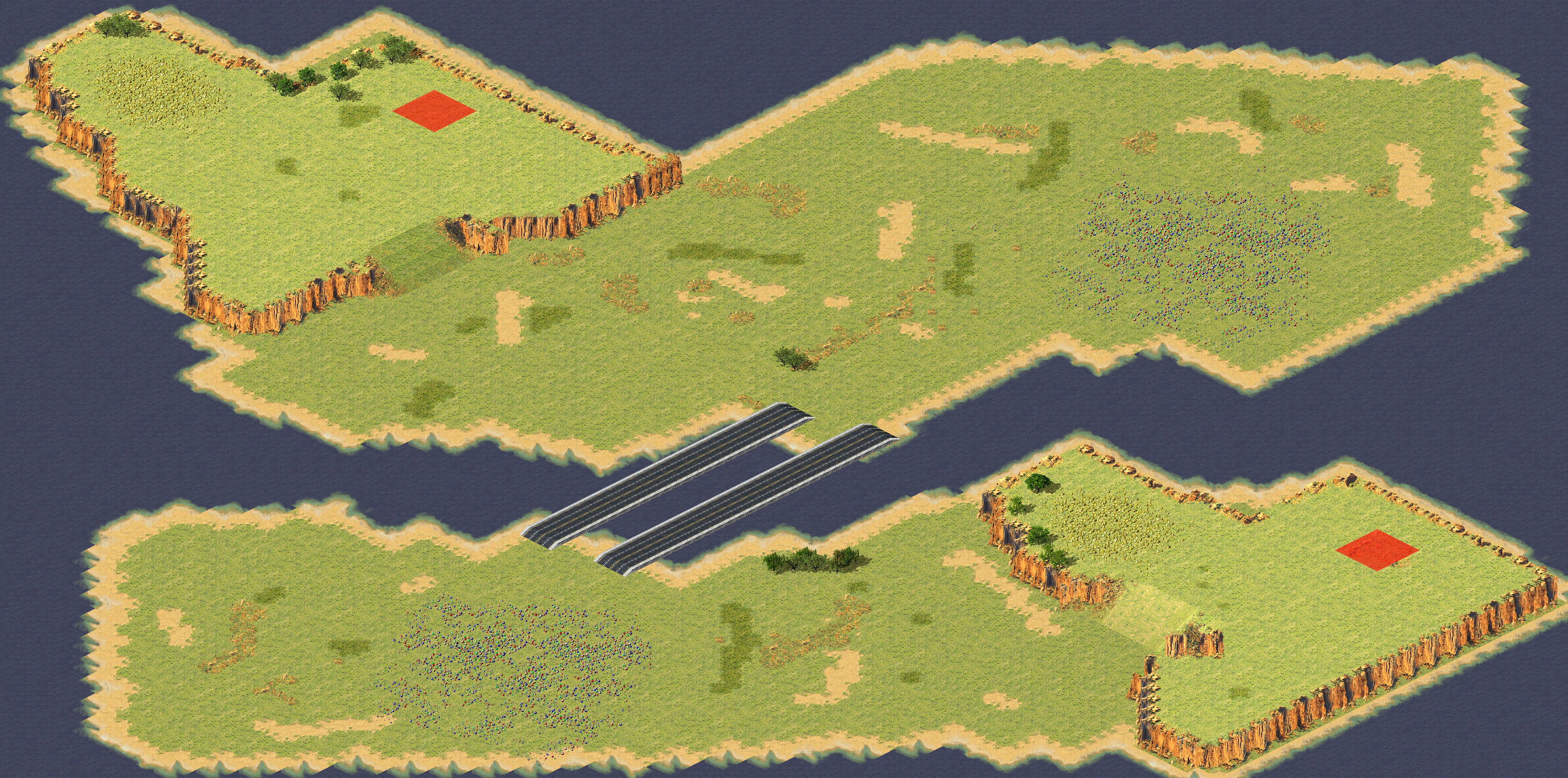 Rendered map: Pure Men (1v1)