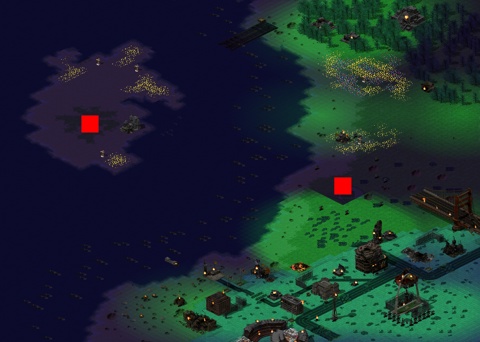 Rendered preview of Terrible Island 1v1